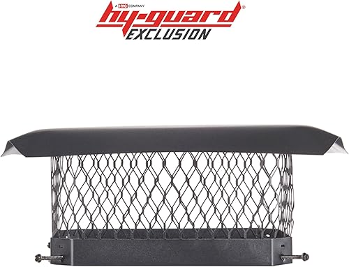 Miniatura 8 de Cubierta de chimenea de acero galvanizado, tapa de chimenea negra HYC, cubierta de chimenea de un solo tornillo, cubierta de chimenea para adaptarse