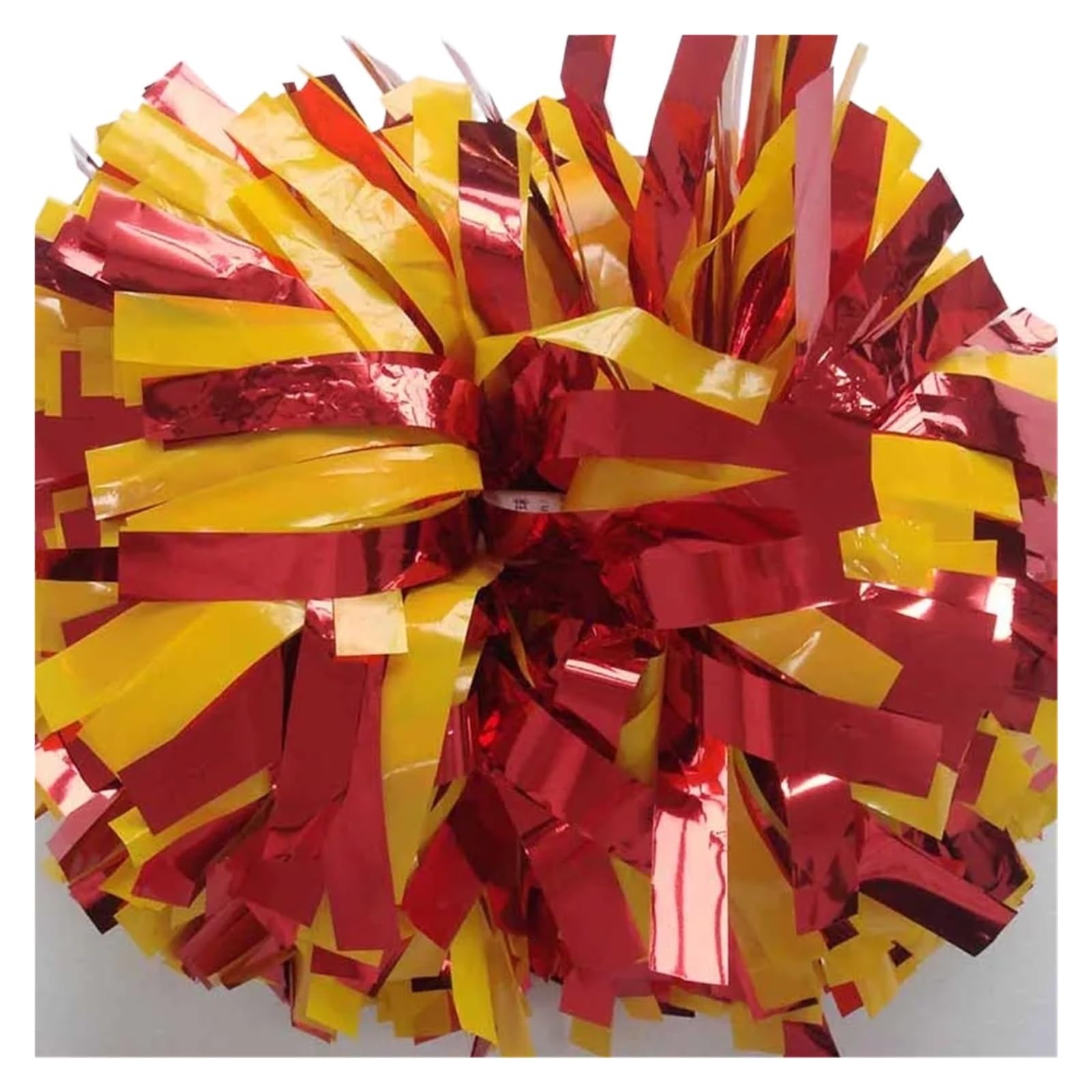 6 Inch Cheerleading Pom Pom Baton Handle(Color 5,4 Inch)
