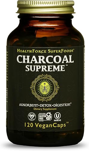 Healthforce Superfoods Charcoal Supreme - 120 VeganCaps