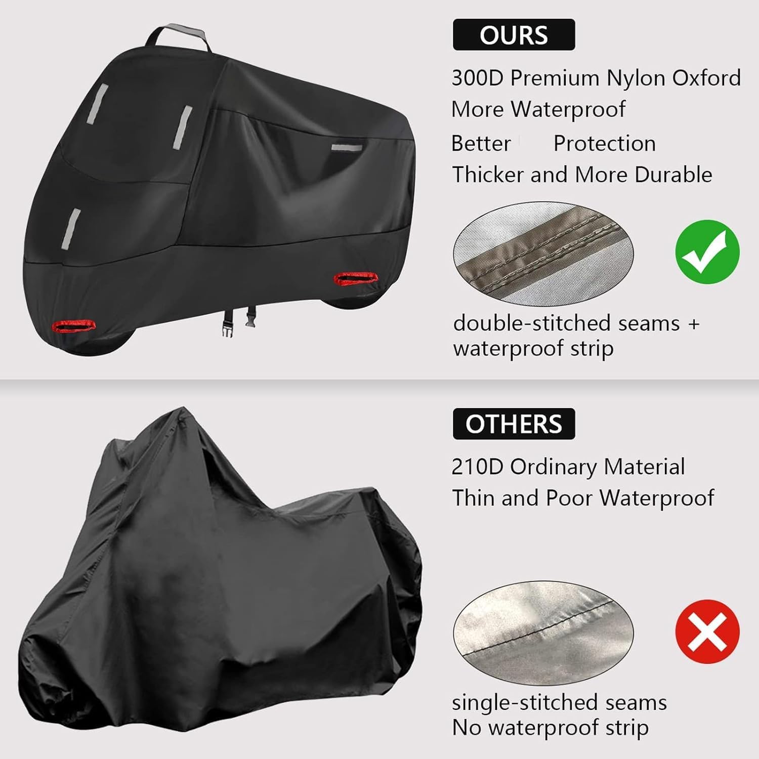 Motorhoes voor Yamaha Tracer 9 GT 9GT Tracer9GT 2021 2022 2023 2024 2025, All Season Waterdichte Motorhoes Buiten Motorhoes UV-bescherming Bescherming
