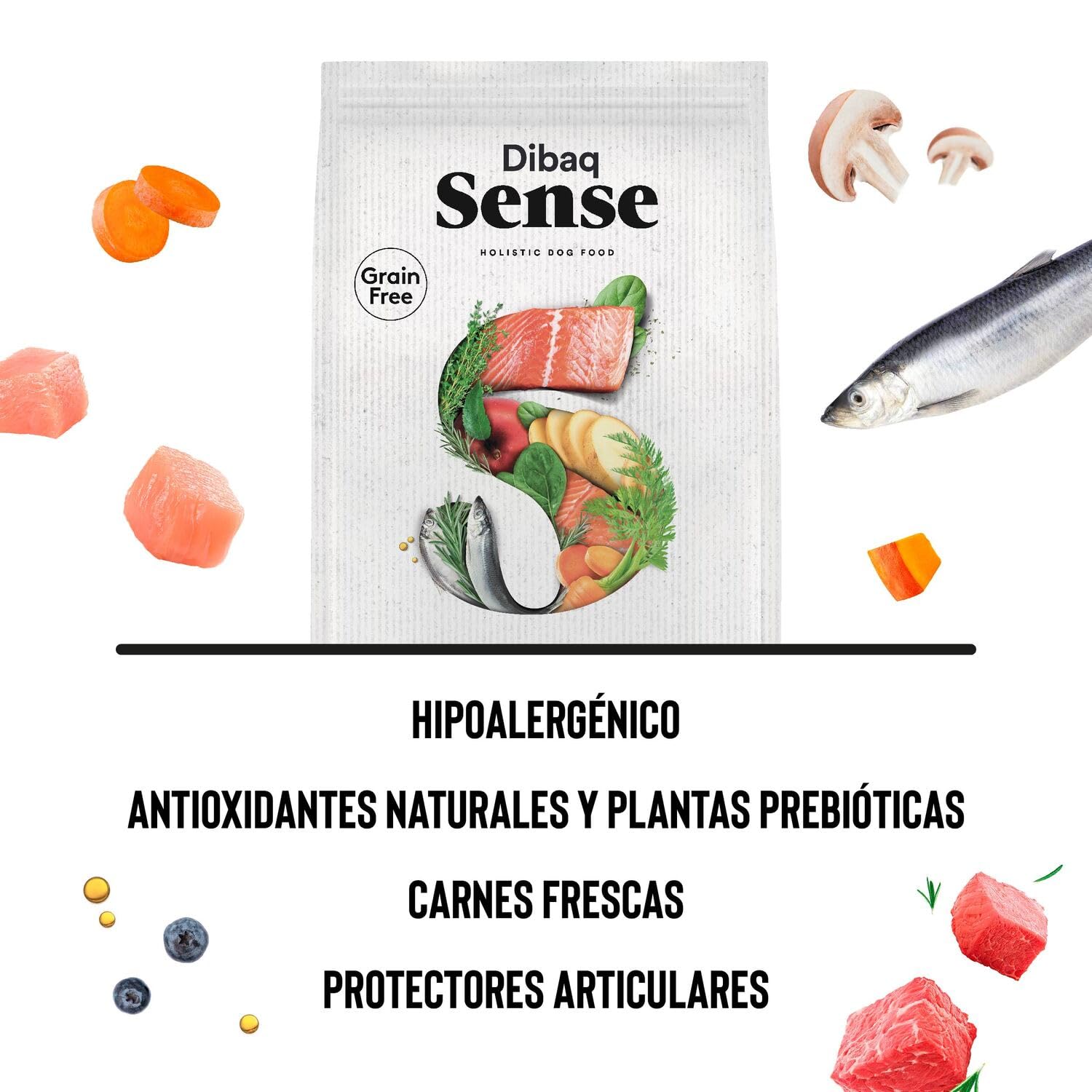 Dibaq Sense Grain Free Esterilizado, 1.5 kg