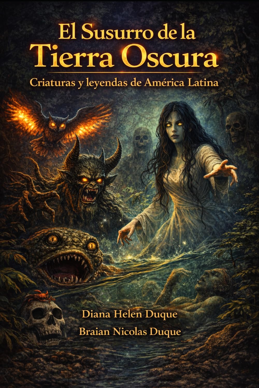 El Susurro de la Tierra Oscura: Criatura y Leyendas de América Latina