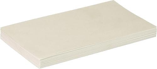 Tarjetas de índice sin rayas, 3 x 5, blancas, 500 por paquete