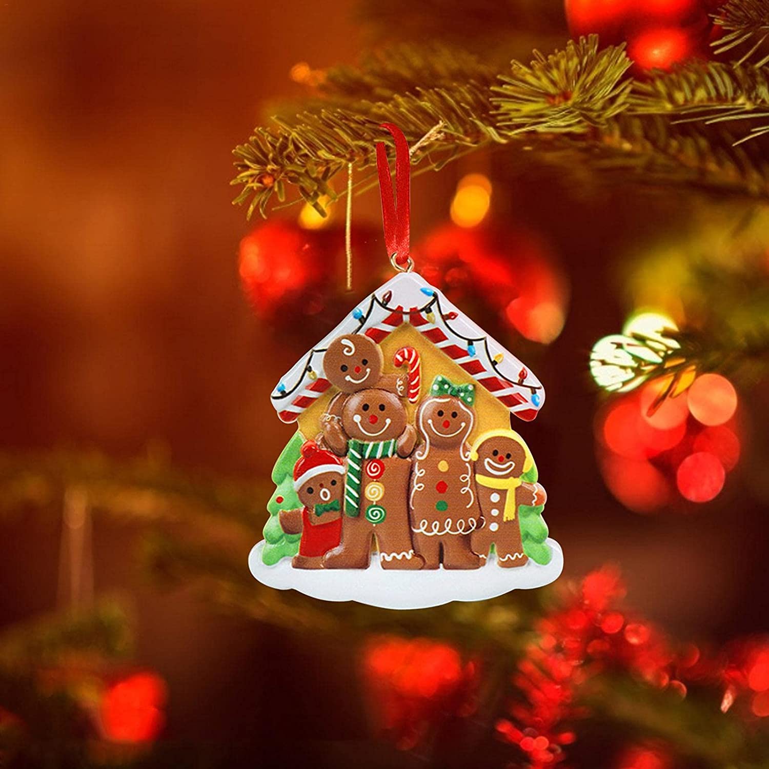 Amazon | ジンジャーブレッドマンのクリスマスの装飾品、クリスマス