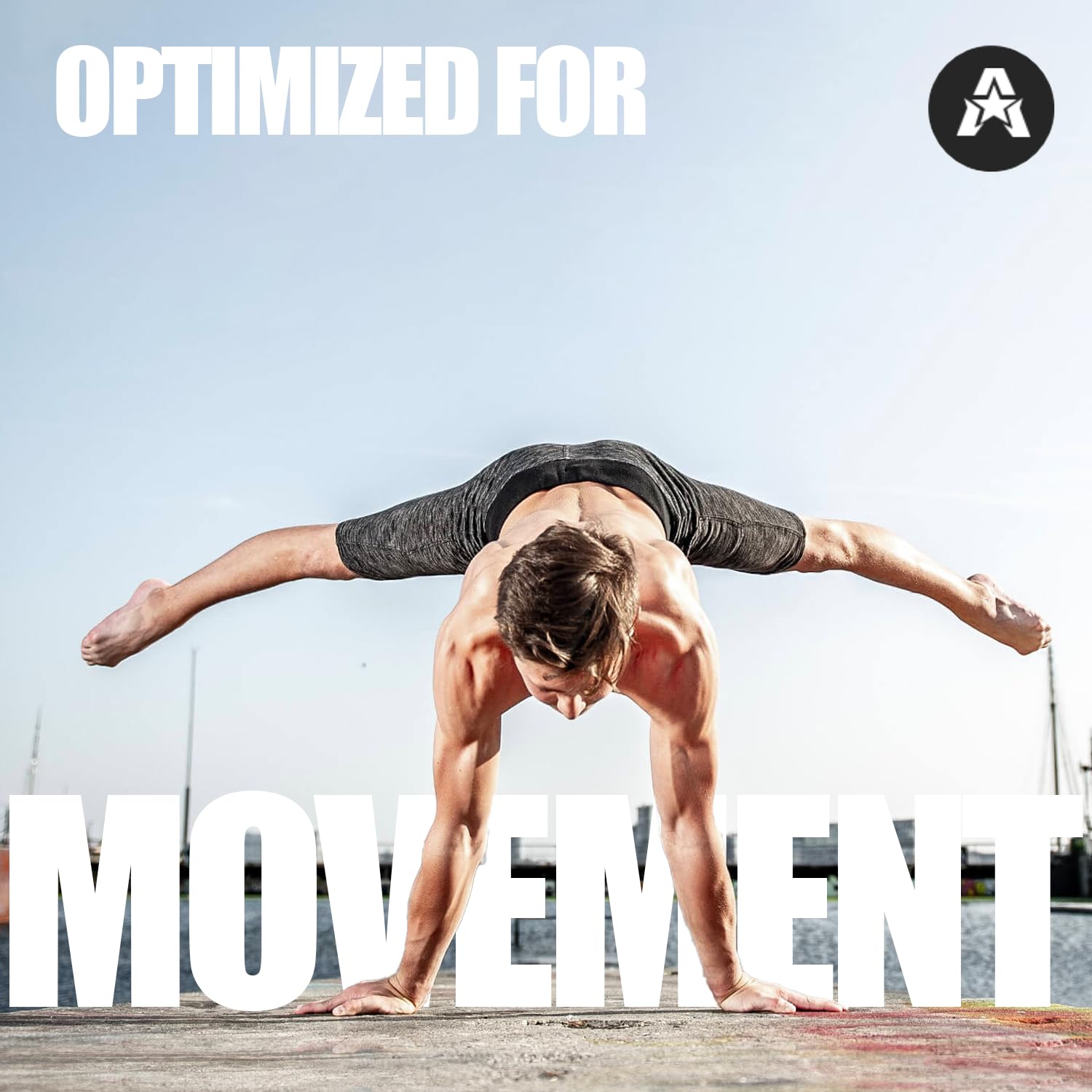 Anthem Athletics Męskie joggery spodnie treningowe - Dominance Hyperflex Solstice