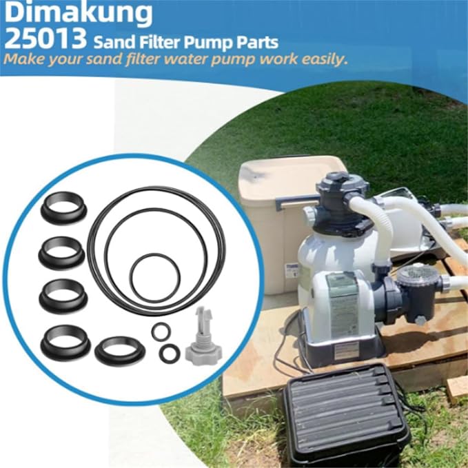 Kit de Sellos para Bombas de Filtro de Arena para Piscinas miniatura 3
