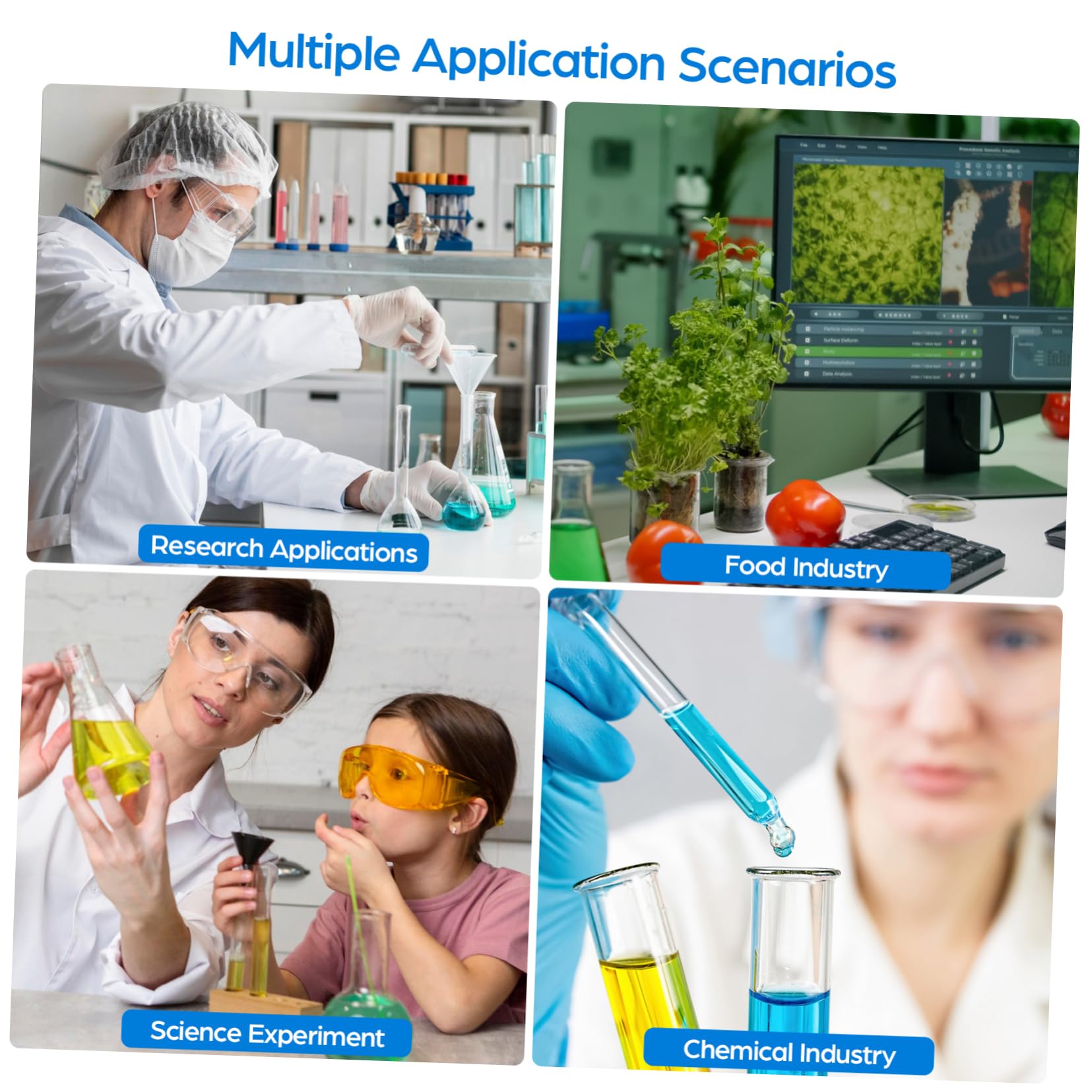 ULTECHNOVO 10piezas Placa De Cultivo Celular De Pocillos De Virgen Para Experimentos De Laboratorio Tapa Estable y Diseño Anticontaminación