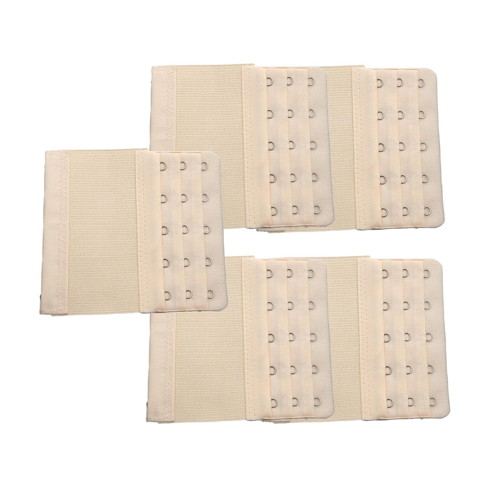 SDR 5x Bra Extender Strap Comfortable 5 Hooks Extender Bra Band for Women Lady Free Size Light Skinned-image-27