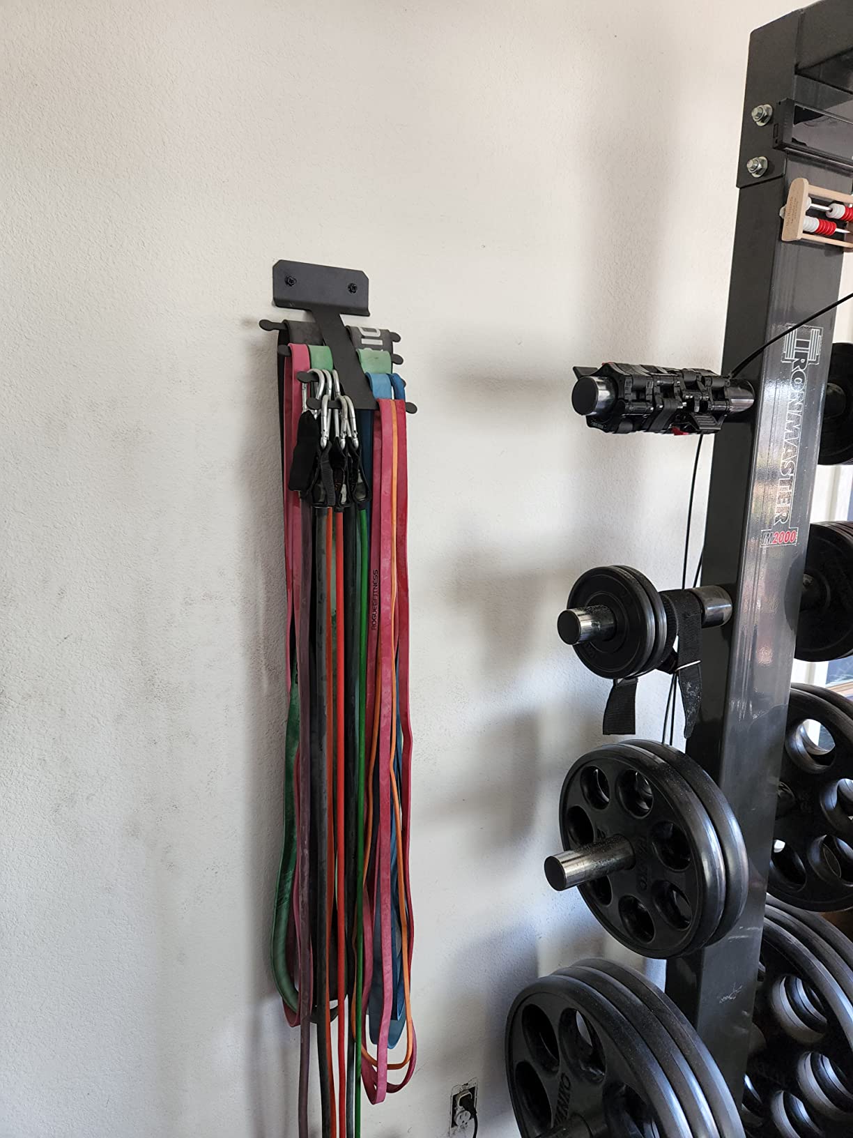 5/mo Finance Resistance Band Rack Band Storage Hanger Gym Equipment