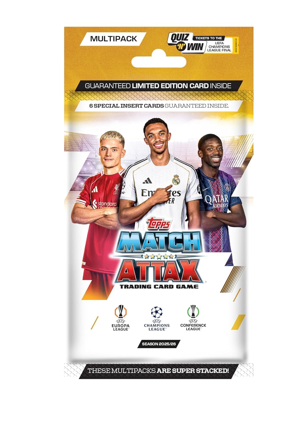Topps UEFA Champions League Match Attax 2025-26 Trading and Collectible Card Game (Multipack of 6) — Amazon image 26