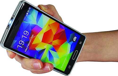 Terminador SGCPMC-980000000 V - Pistola paralizante para teléfono celular inteligente recargable con linterna LED