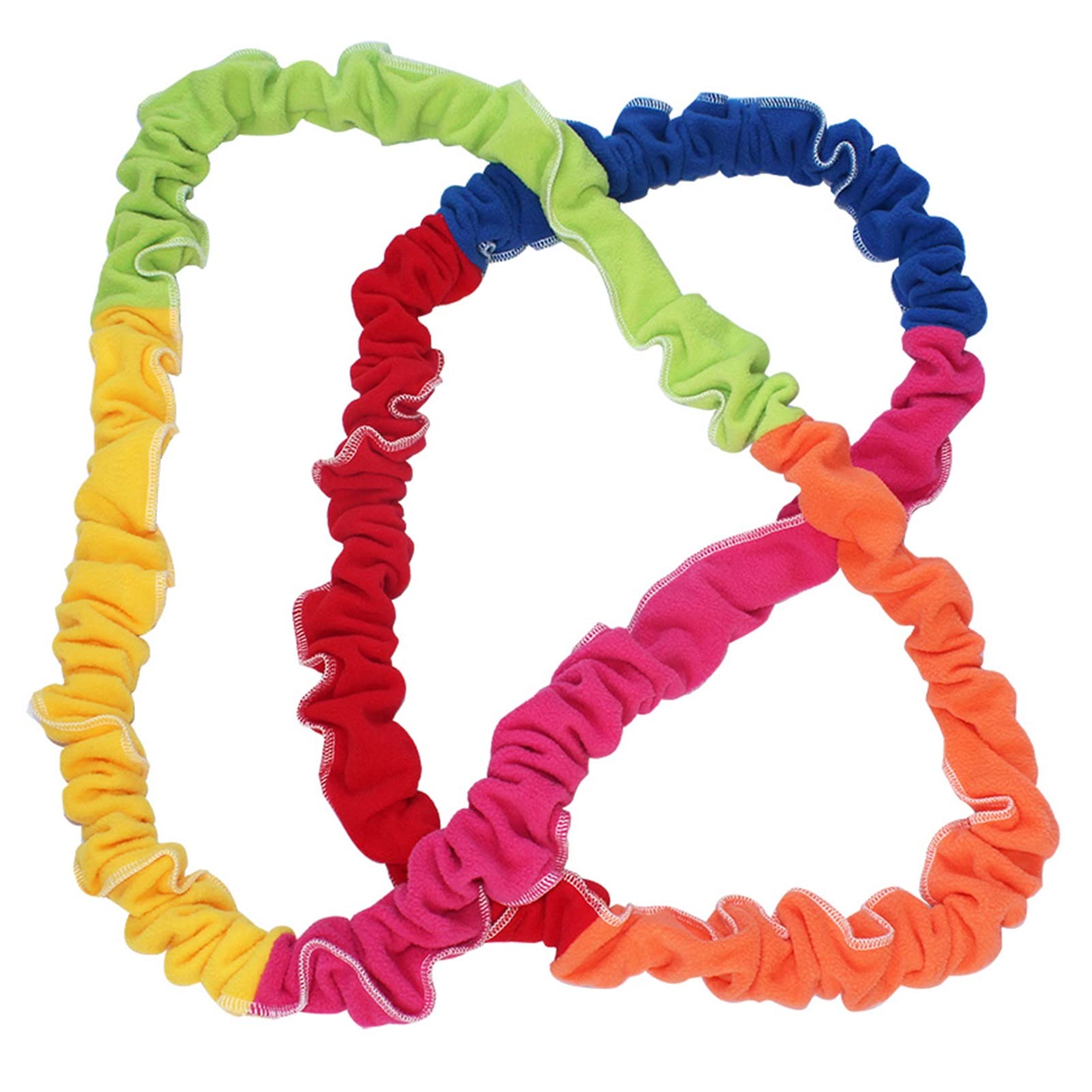 ZJQF 1.8/2/2.5/3/3.5/4m Kids Hand Brain Training Stretchy Rope, Home/Backyard/School, Soft Elastic Fleece Movement Prop, Children Games Band (Size : 3.5m/11.4ft)