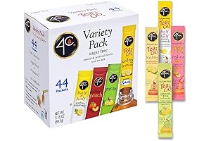 Iced Tea Variety Loaded Tea Packets: Sugar-Free Refreshment in Singles Stix