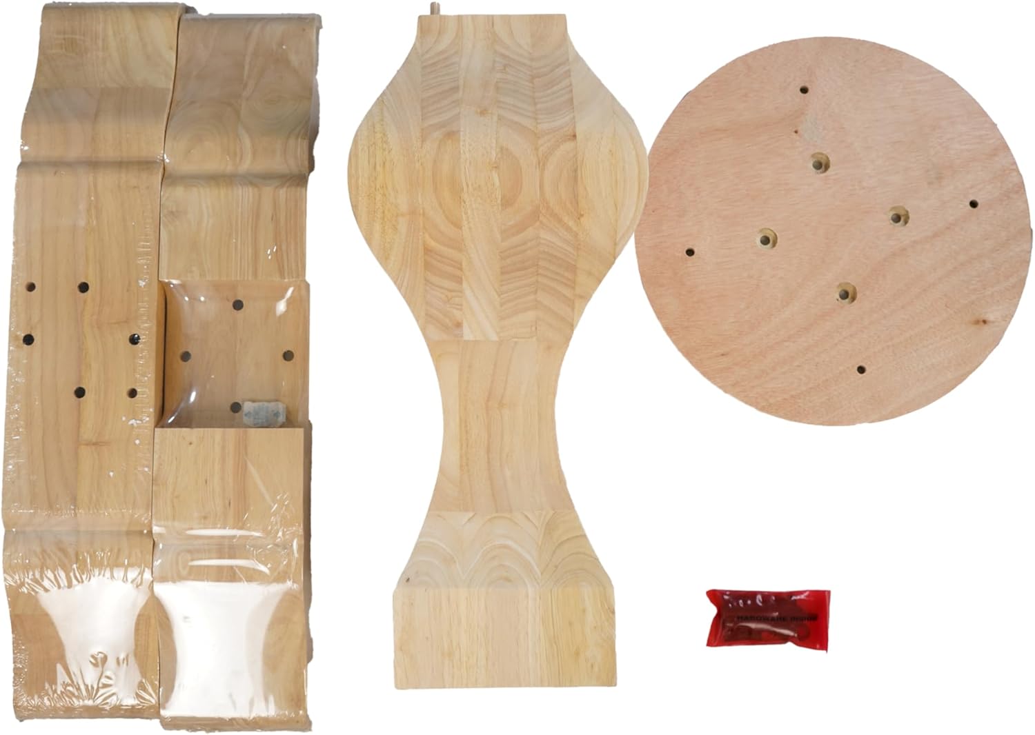 BingLTD - 29 1/8" Tall Miller Square Pedestal Table Base (PD-SQ2901-RW-UNF)