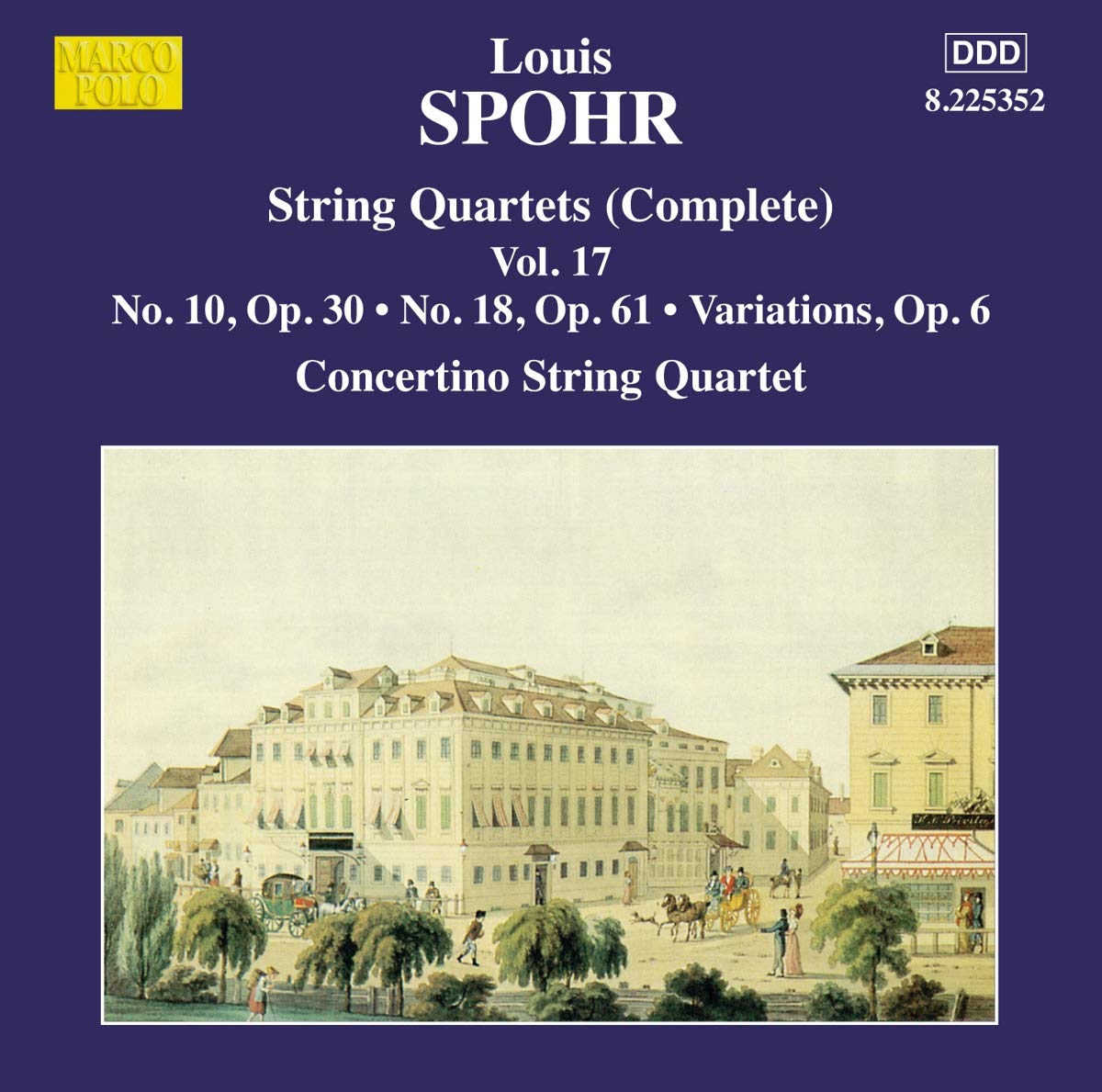 Spohr: String Quartets Vol. 17