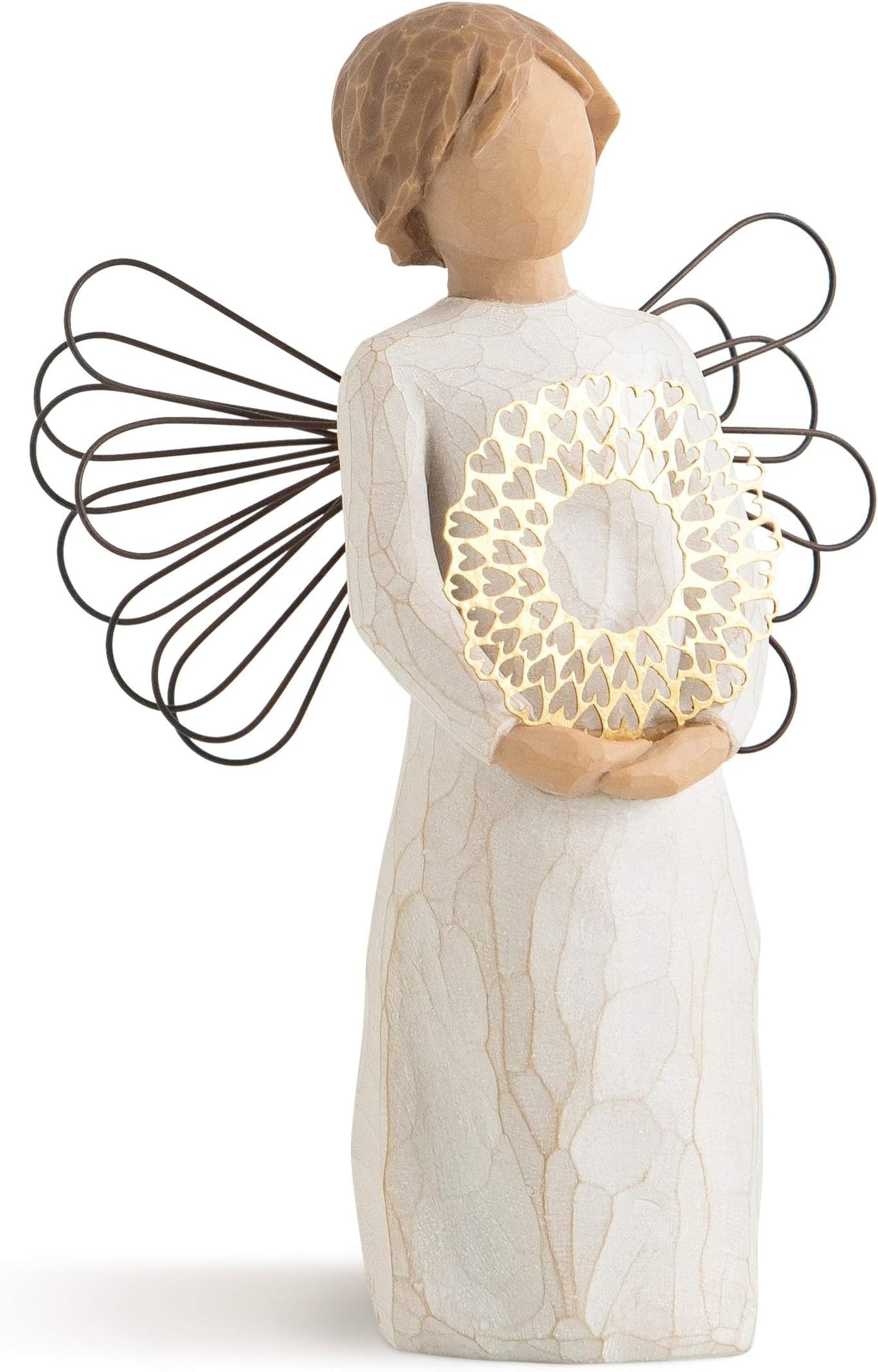 Willow Tree Sweetheart Figurine | Symbol of protection, guidance and comfort cast by a Susan Lordi original carving keepsake with enclosure card