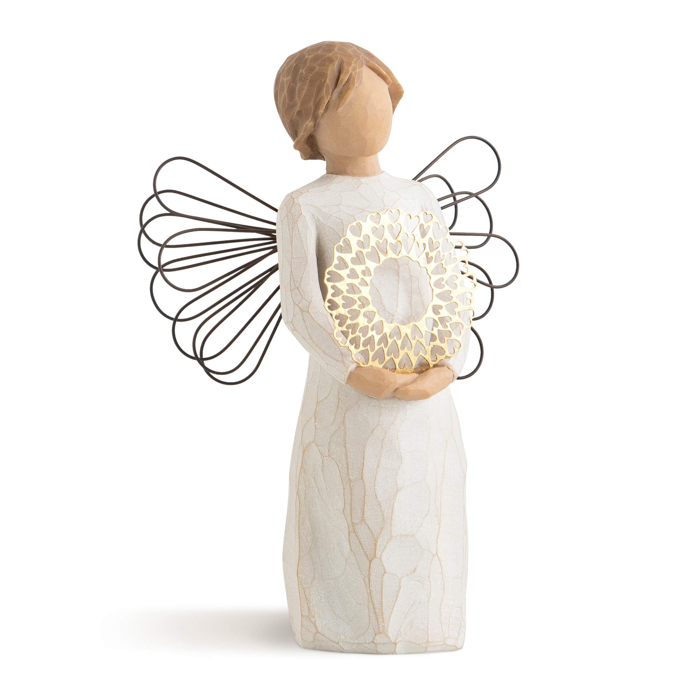 Willow Tree, Figura de ángel con Corona, Home Deco, Enesco