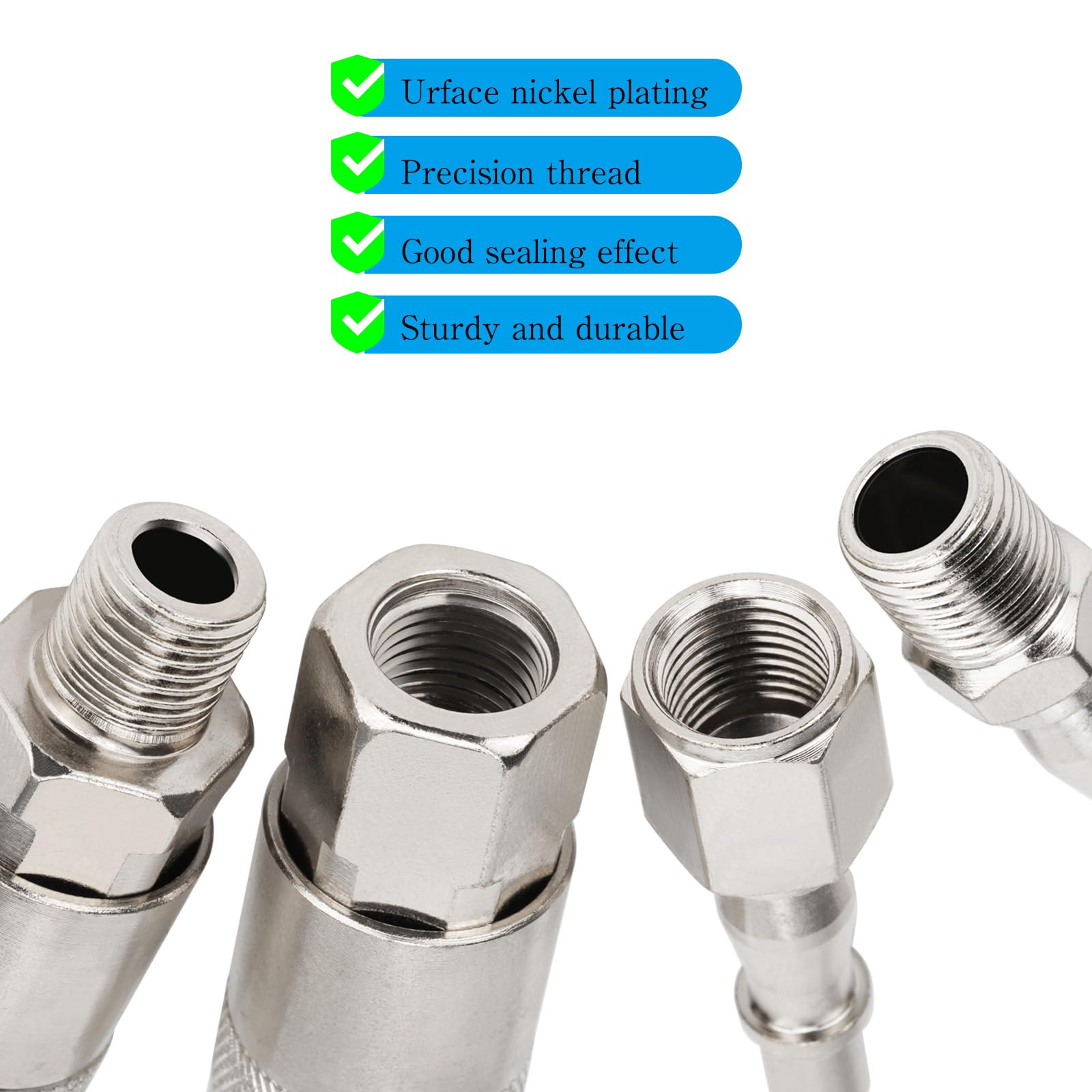 Kit Di Adattatore Per Compressore D'Aria,Attacco Rapido Dell - Foto 3