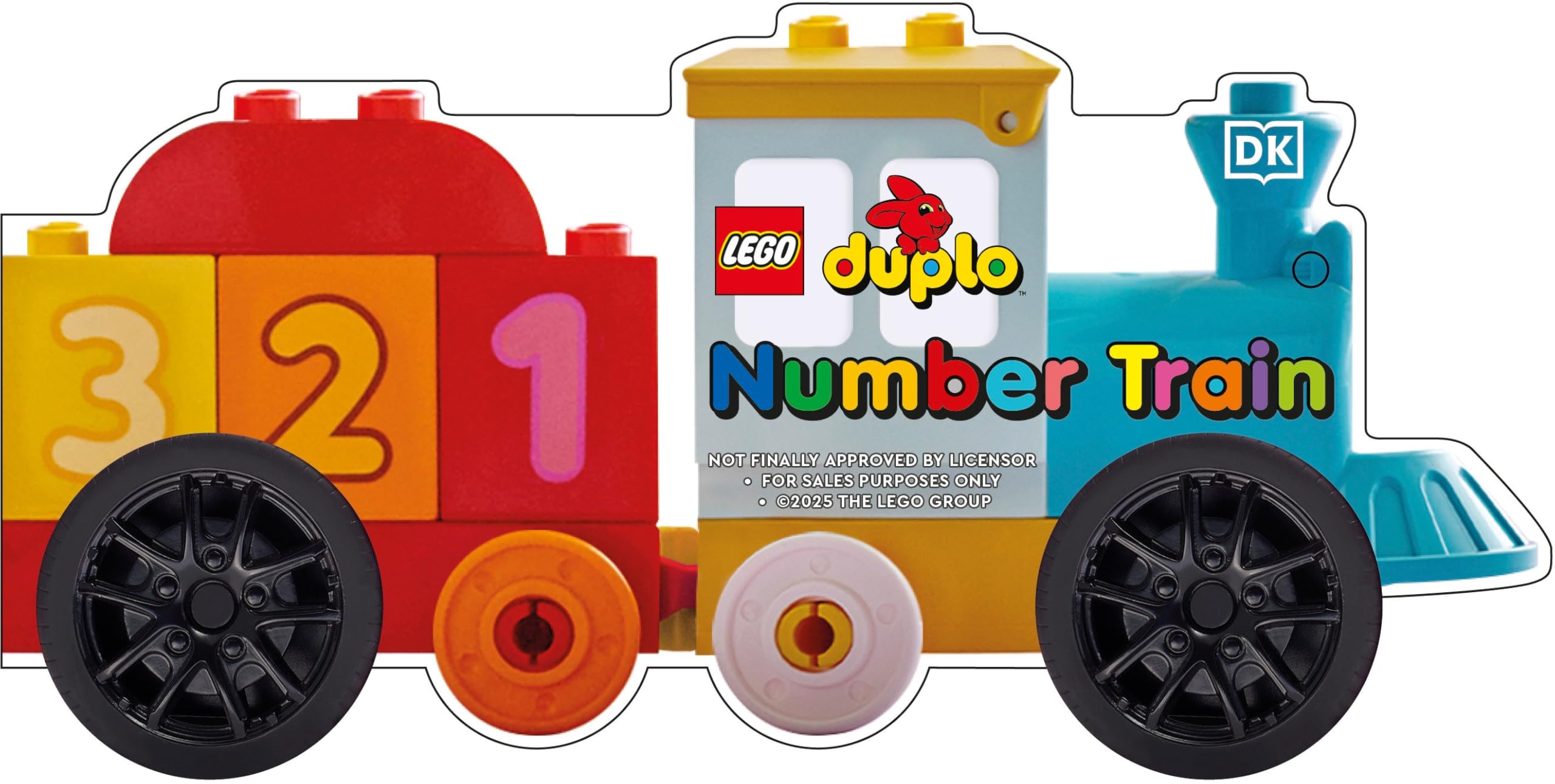 Lego Duplo Number Train (Wheelie Books)