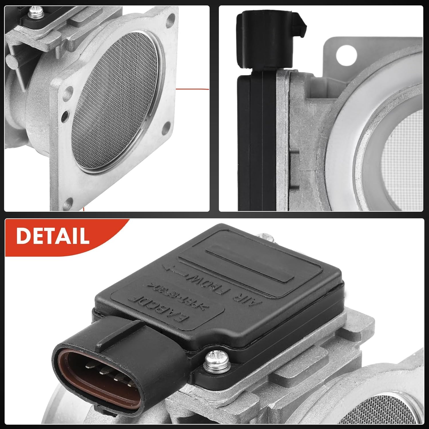 A-Premium Mass Air Flow Sensor Meter [4-Pins] Compatible with Ford Mustang 1990-1993, Ranger 1990-1991, Taurus 1991-1993 & Lincoln Town Car 1990 & Mercury Colony Park/Grand Marquis 1990-1991 & More