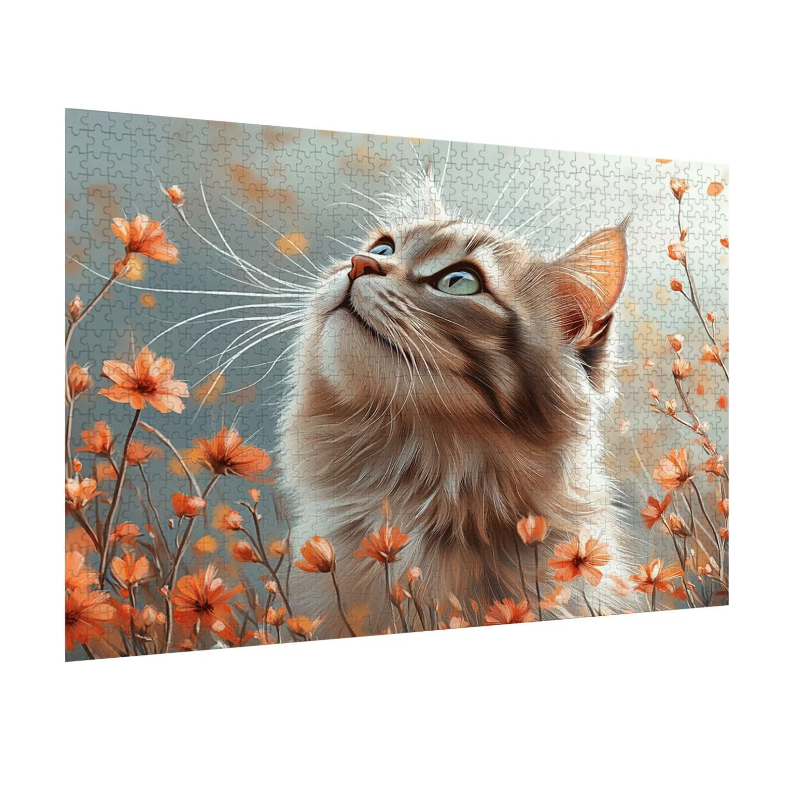 Puzzle 1314 Pieces Chats Puzzle 3D, Adultes Classique Puzzles, n-515