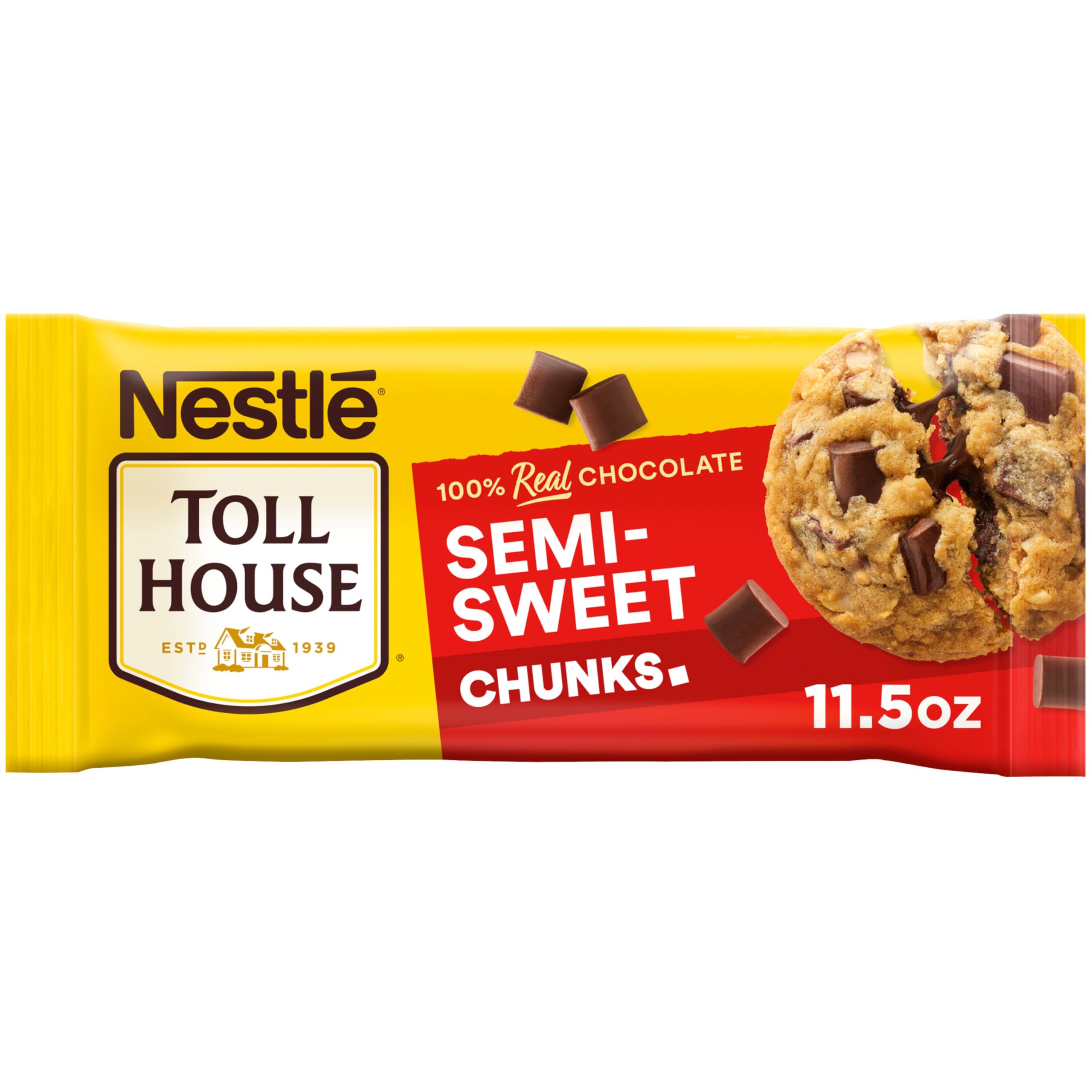 Nestle Toll House Semi Sweet Chocolate Chunks, 11.5 Oz