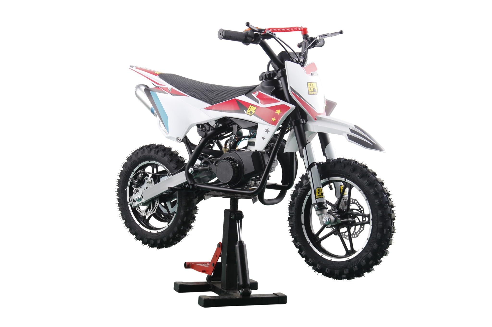 Moto enfant - Mini moto thermique 2 temps 49cc Rouge