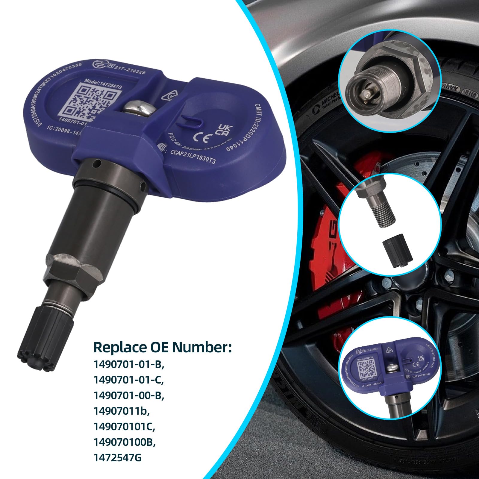  Tseページ 1S7Z-9F479-AD/AC/AA MAP Sensor Fit For Ford C-Max Escape