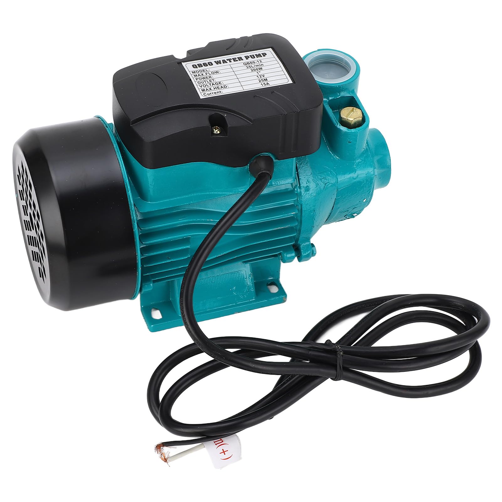 Pompe à eau de transfert, pompe à eau solaire 12v 24v, pompe auto-amorçante 25m, pompe solaire à pour puits peu profond, transfert d'irrigation, 35L/min,construction