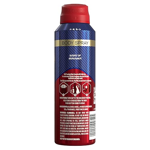 Miniatura 9 de Old Spice Spray corporal para hombre sin aluminio, 5.1 onzas (paquete de 3)