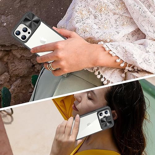 Miniatura 6 de Funda compatible con iPhone 15 Pro con funda para cámara, 15 Pro Clear Case Slim Fit Protección a prueba de golpes Funda protectora de cámara