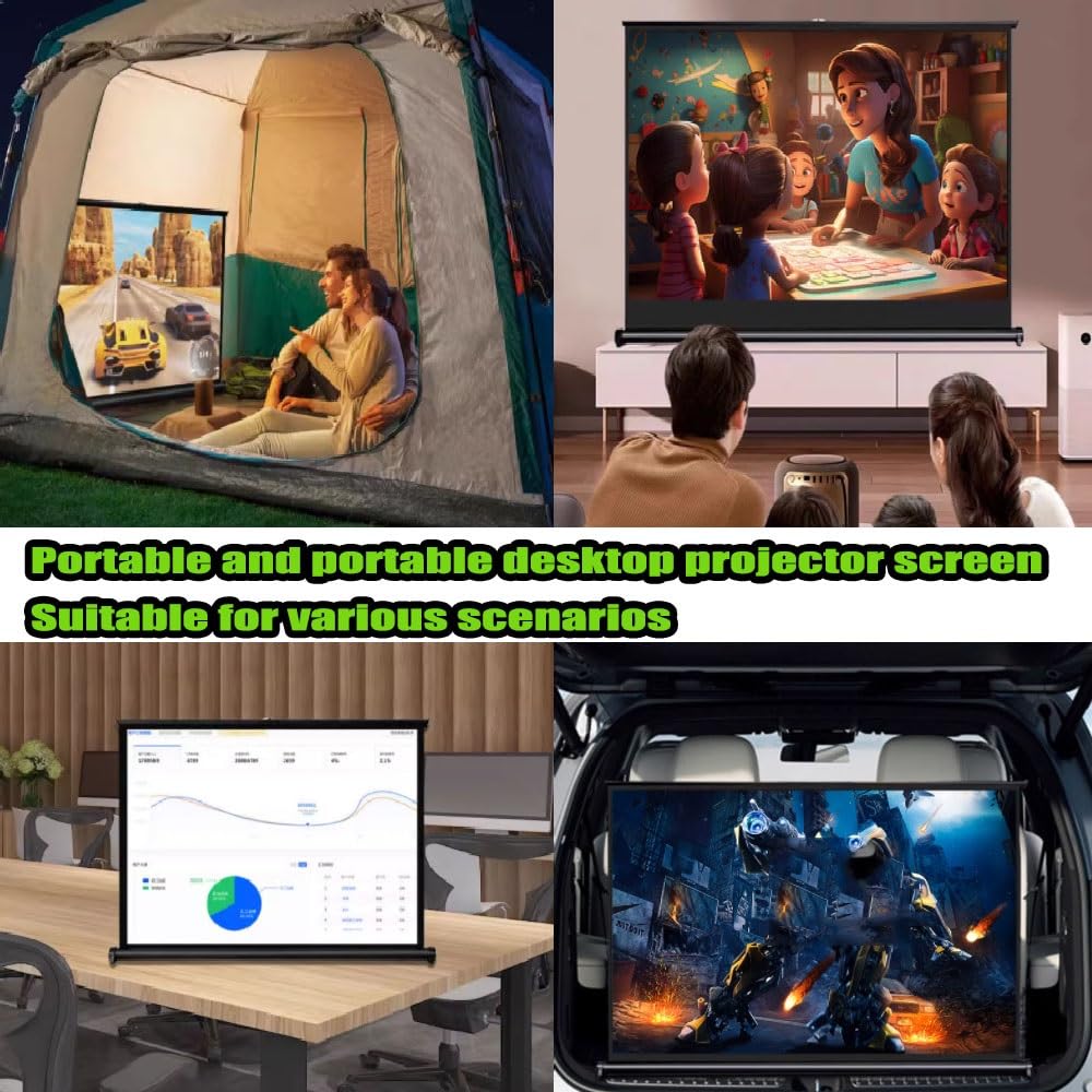 Écran De Projection Portable Écran De Projecteur De Table Mobile