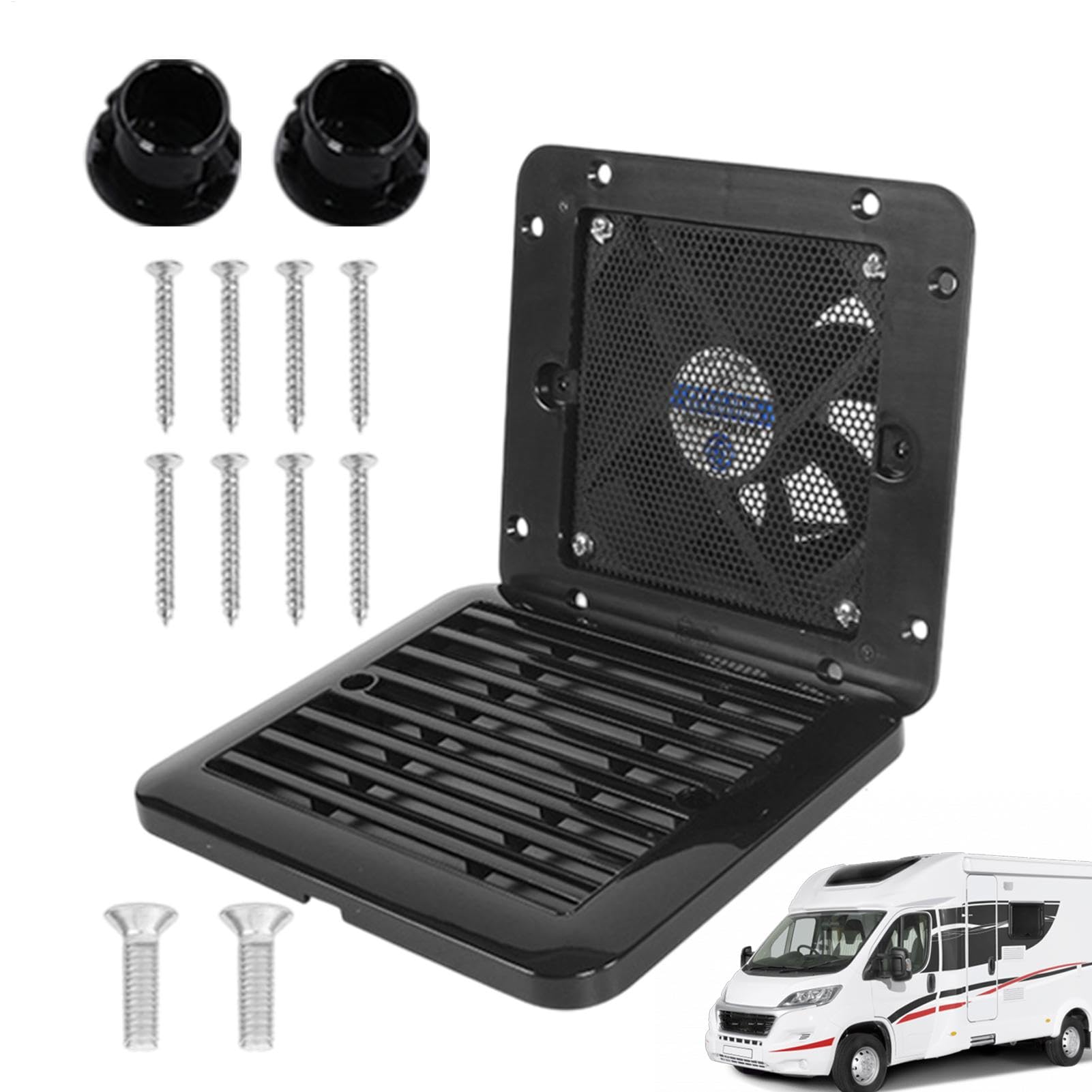 Ventilateur 12V pour camping-car extracteur d'air latéral étanche