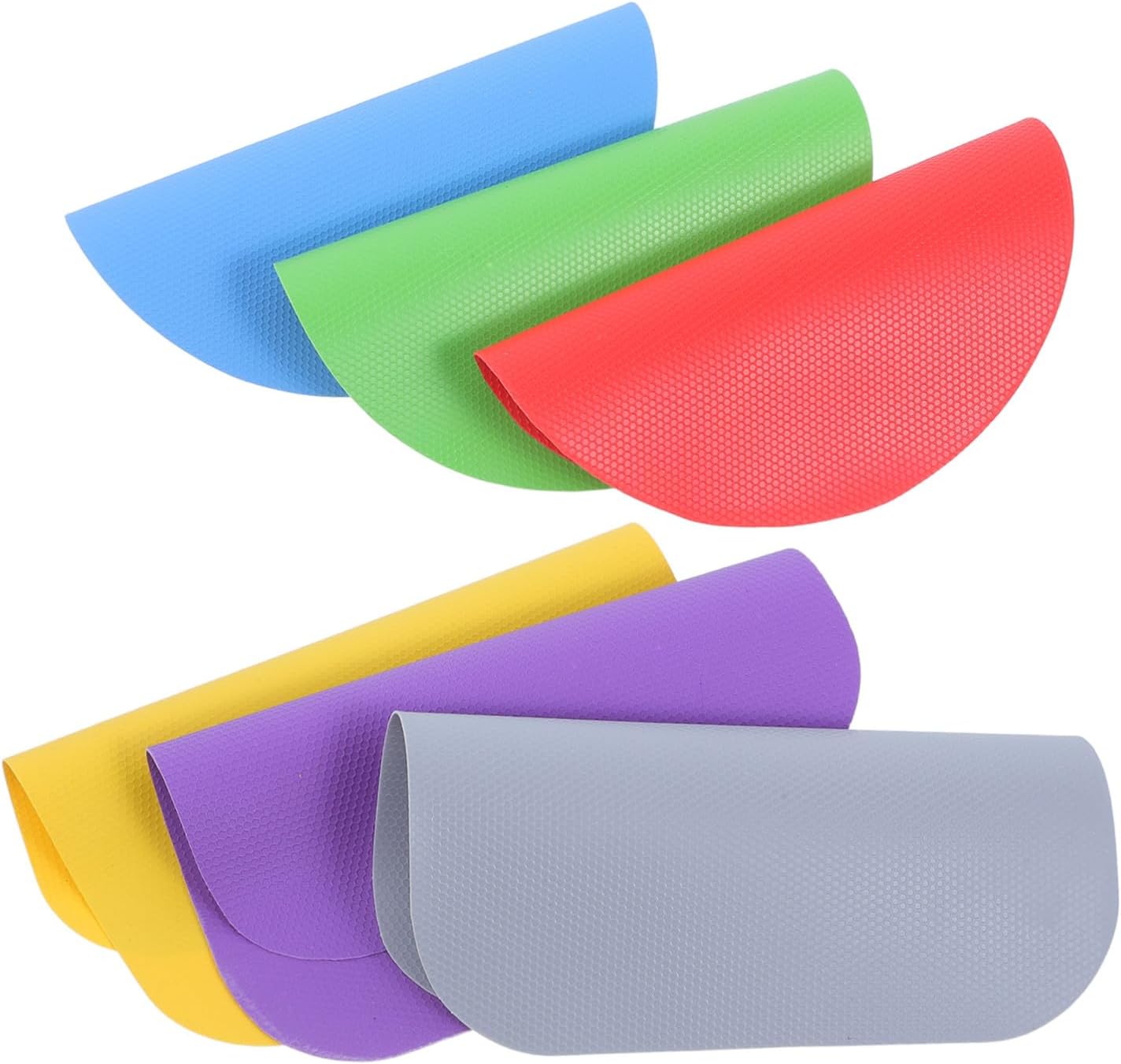 6pcs Rubber Jar Opener Gripper Pad for Comfortable to Hold and Enhanced Grip, 5 Inch round Non-slip Opening Tool Made of Sturdy Rubber, for Seniors and Weak Hands in Kitchen