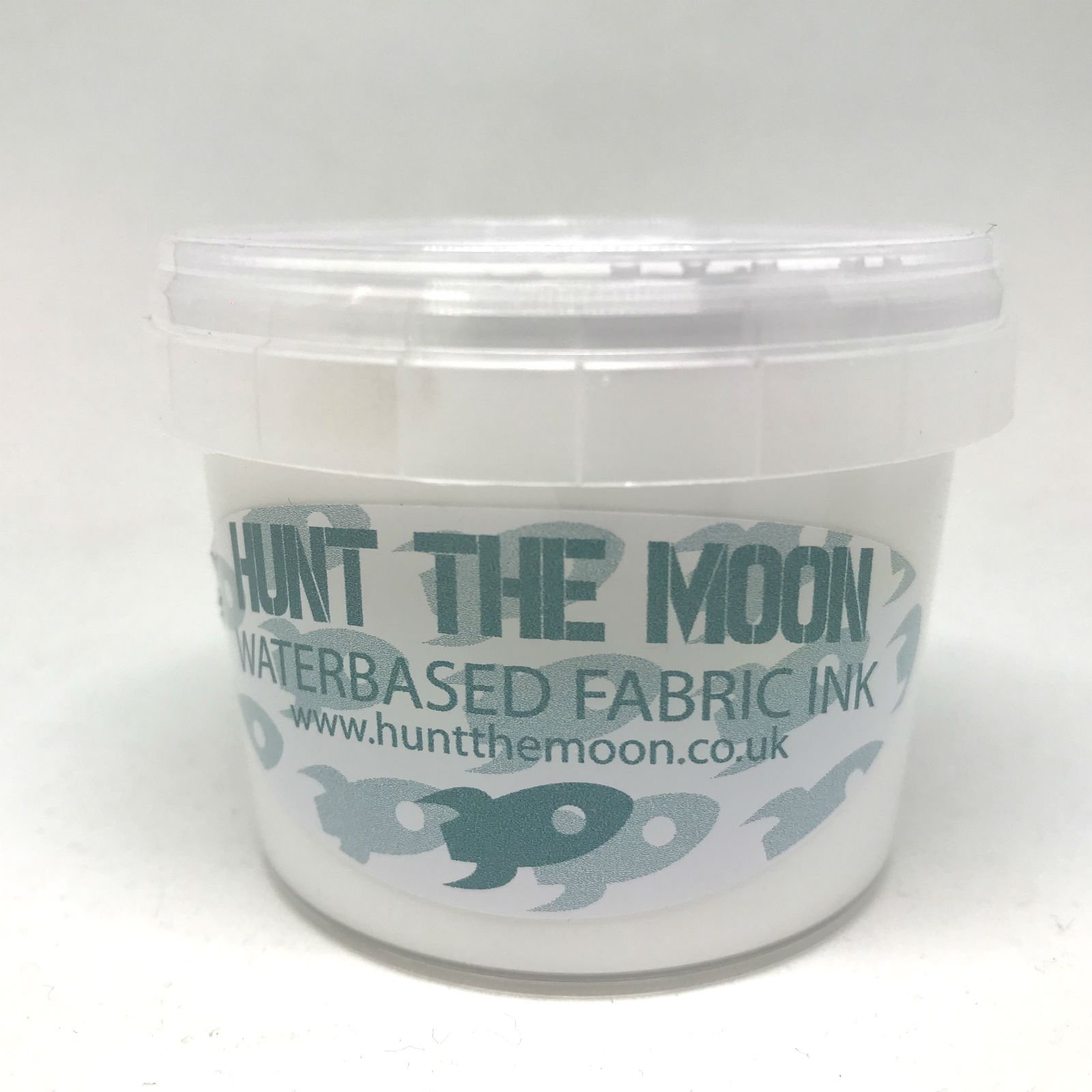 Screen Printing Water Based Ink for Fabric Paper & Card - 100ml (Alpine White)