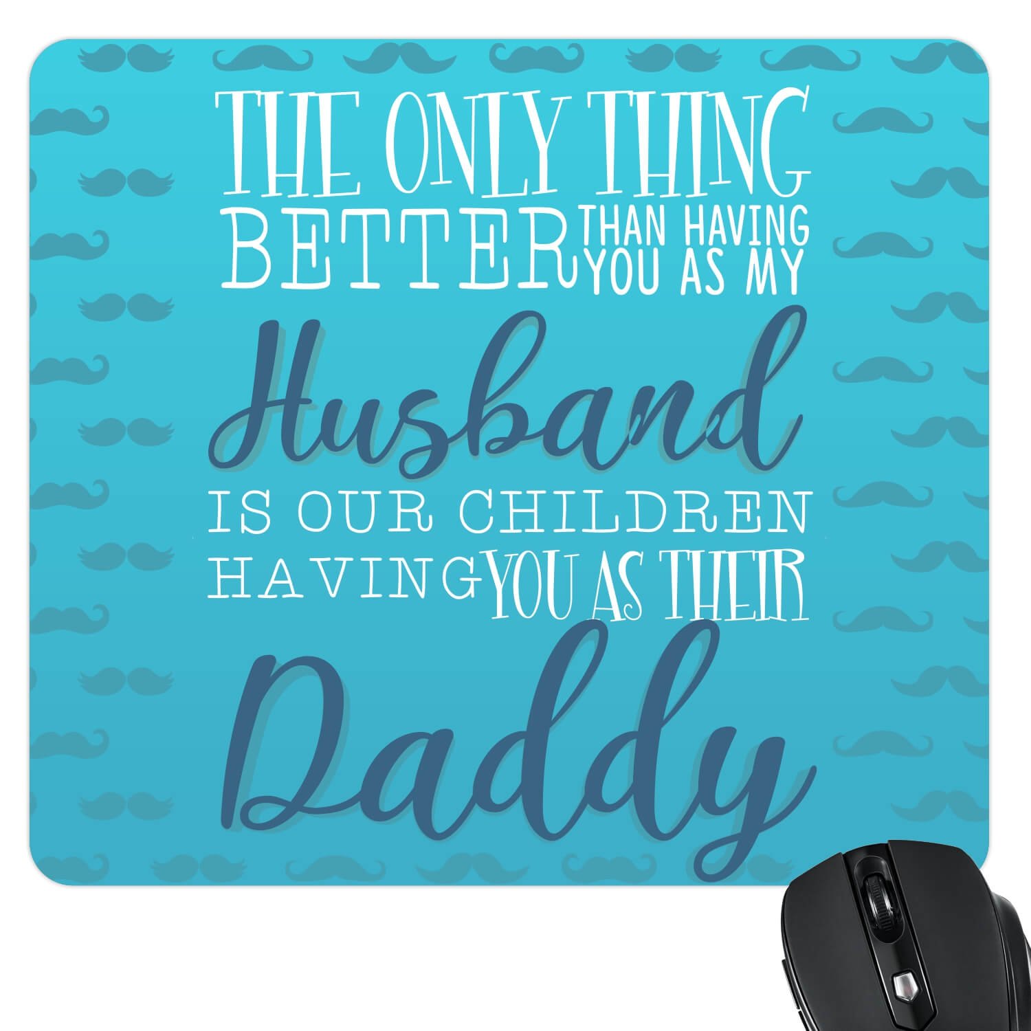 YaYa cafe Best Husband Daddy Printed Mouse Pad for Dad (B07D773LHW) Amazon Price History, Amazon Price Tracker