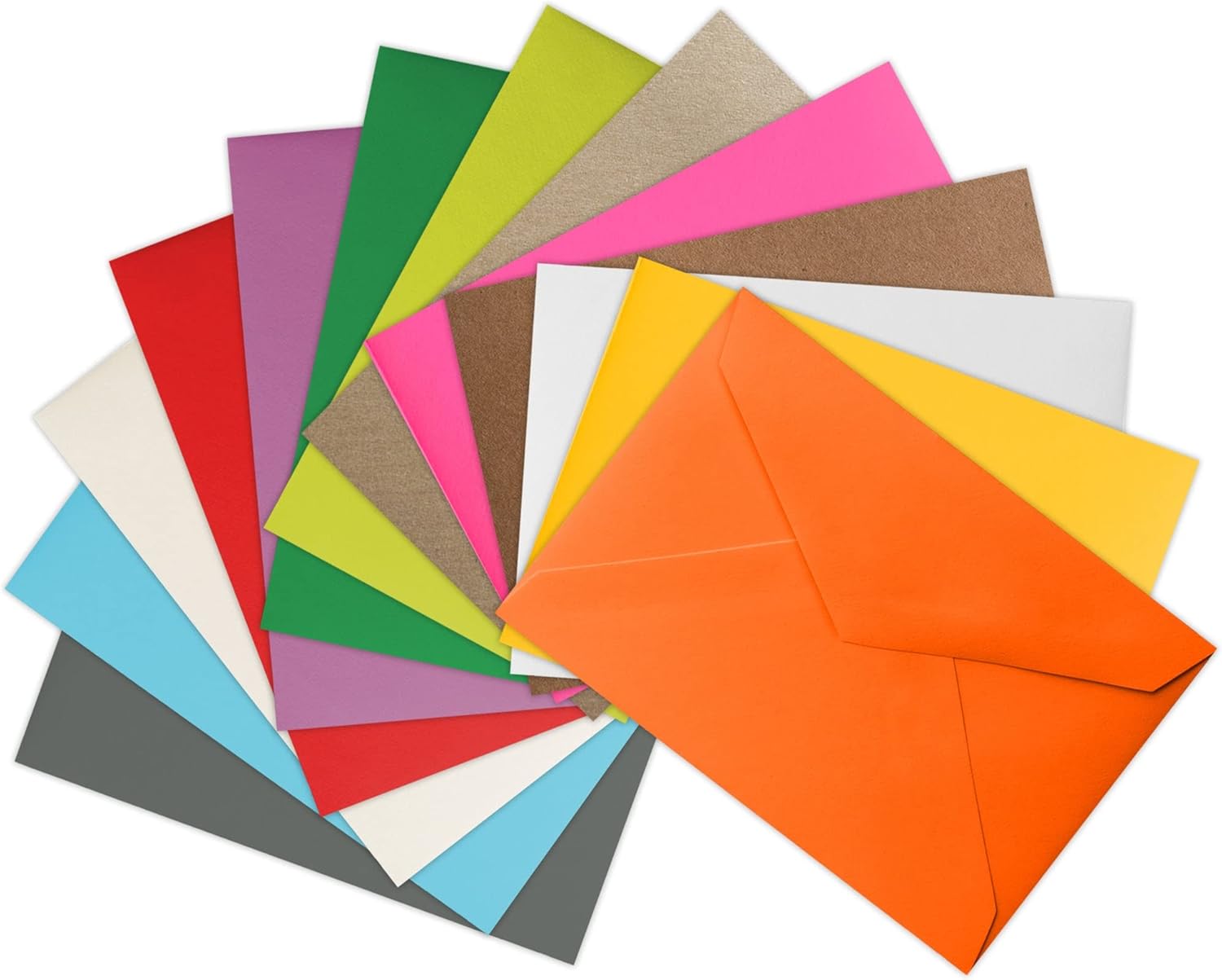Paper Frenzy RSVP A1 (4 Bar) Envelopes Pointed Flap (3 3/8 x 5 3/4) for Invitations, Notecards, DIY, 1000 pack, Pink