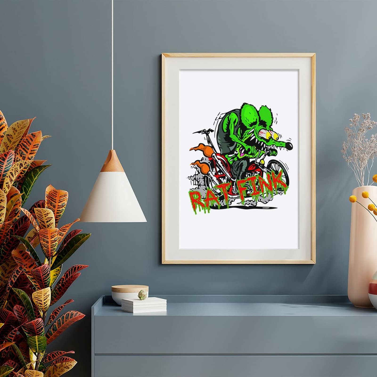Amazon｜ポスター ウォールステッカー Ratfink ラットフィンク