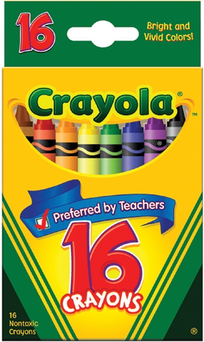 Crayola Classic Color Pack Crayons 16 ea (Pack of 2)