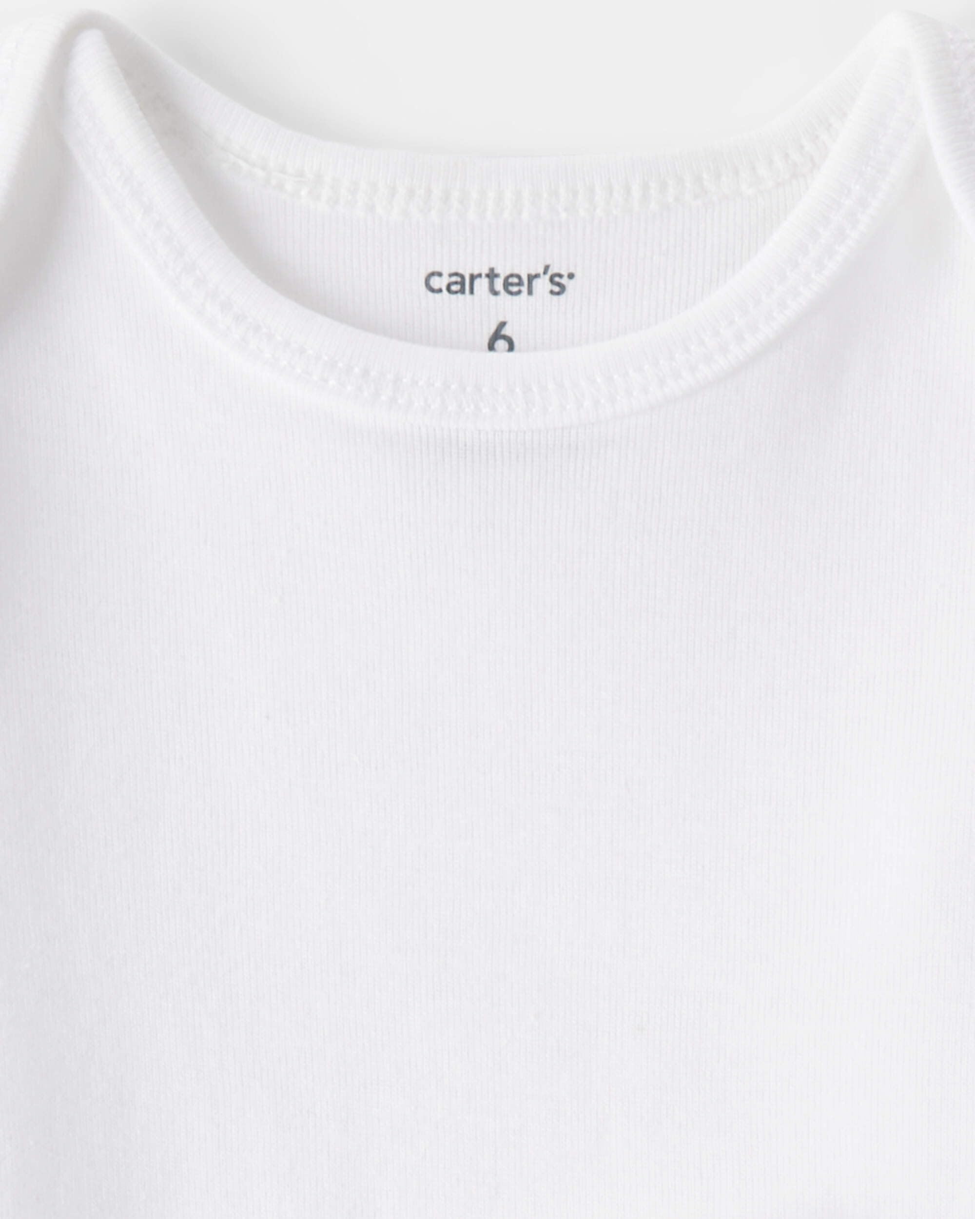 Carter's Baby białe 5-pak body z krótkim rękawem 24 miesiące