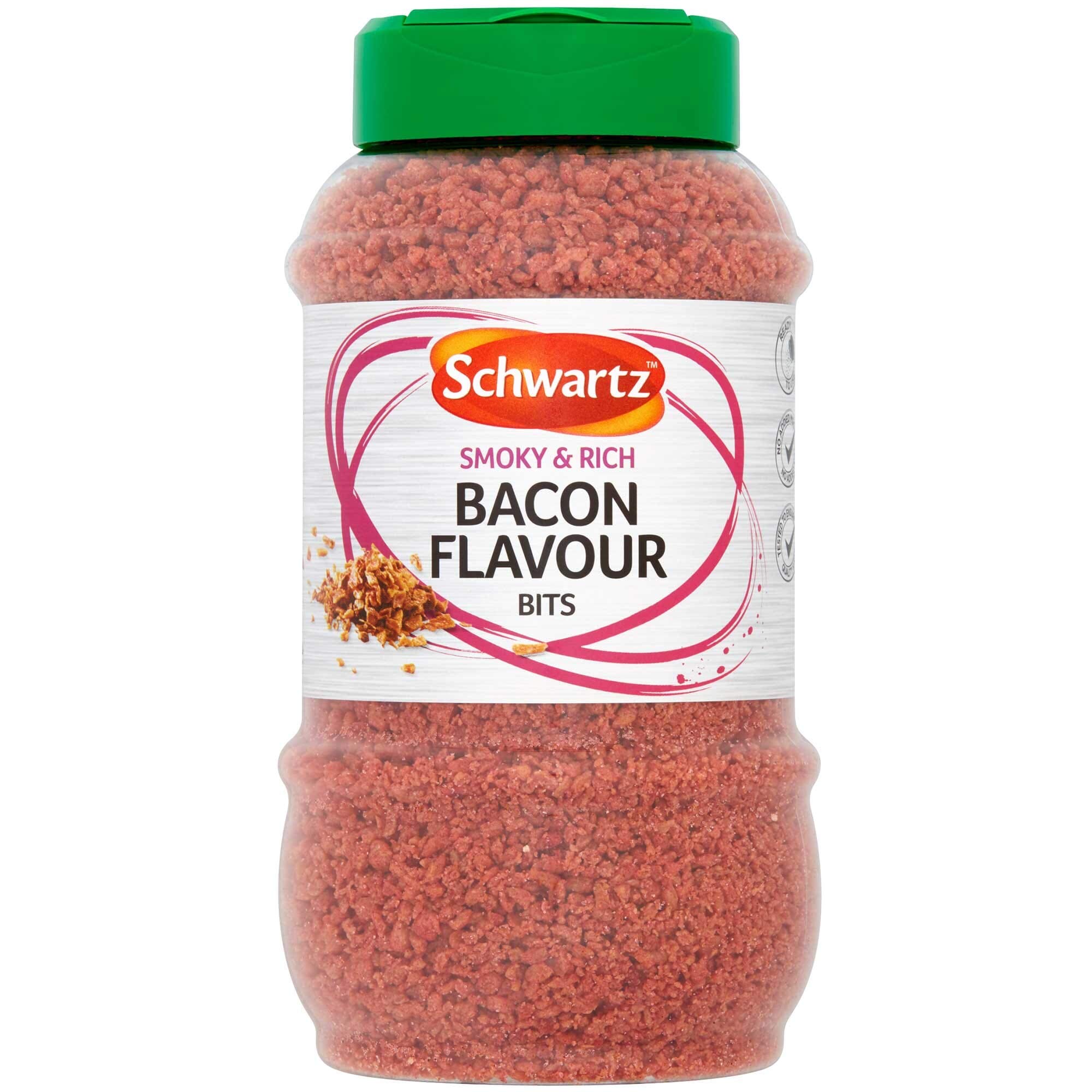 Schwartz Bacon Flavour Bits, Ready to Use Rich and Smoky Bacon Flavour