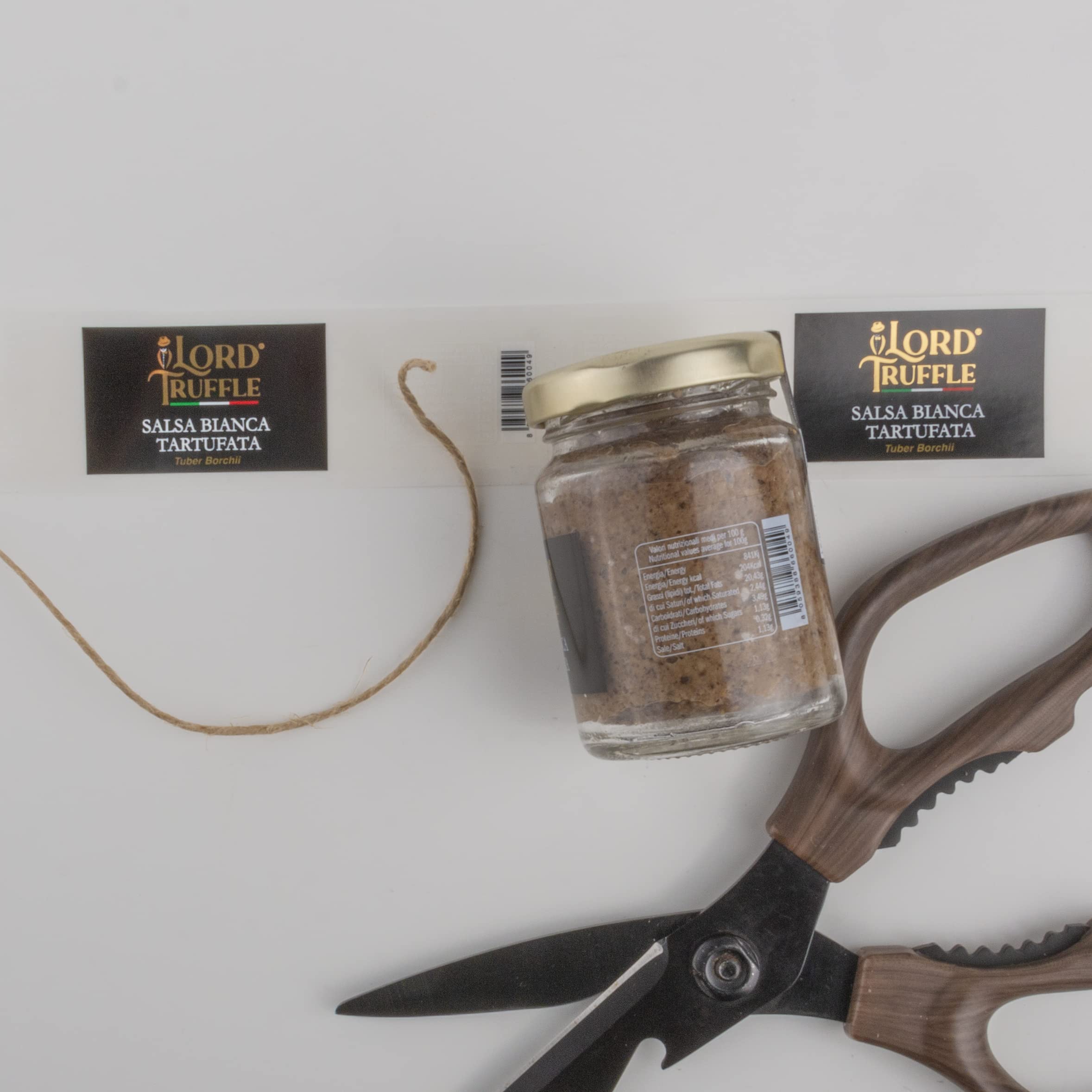 Lord Truffle | 3 Sauces Gourmandes aux Truffes avec Champignons et Truffe Bianchetto, Goût Raffiné, 3 x 80g, Qualité 100% Italienne, Assaisonnement Idéal pour les Premiers Plats