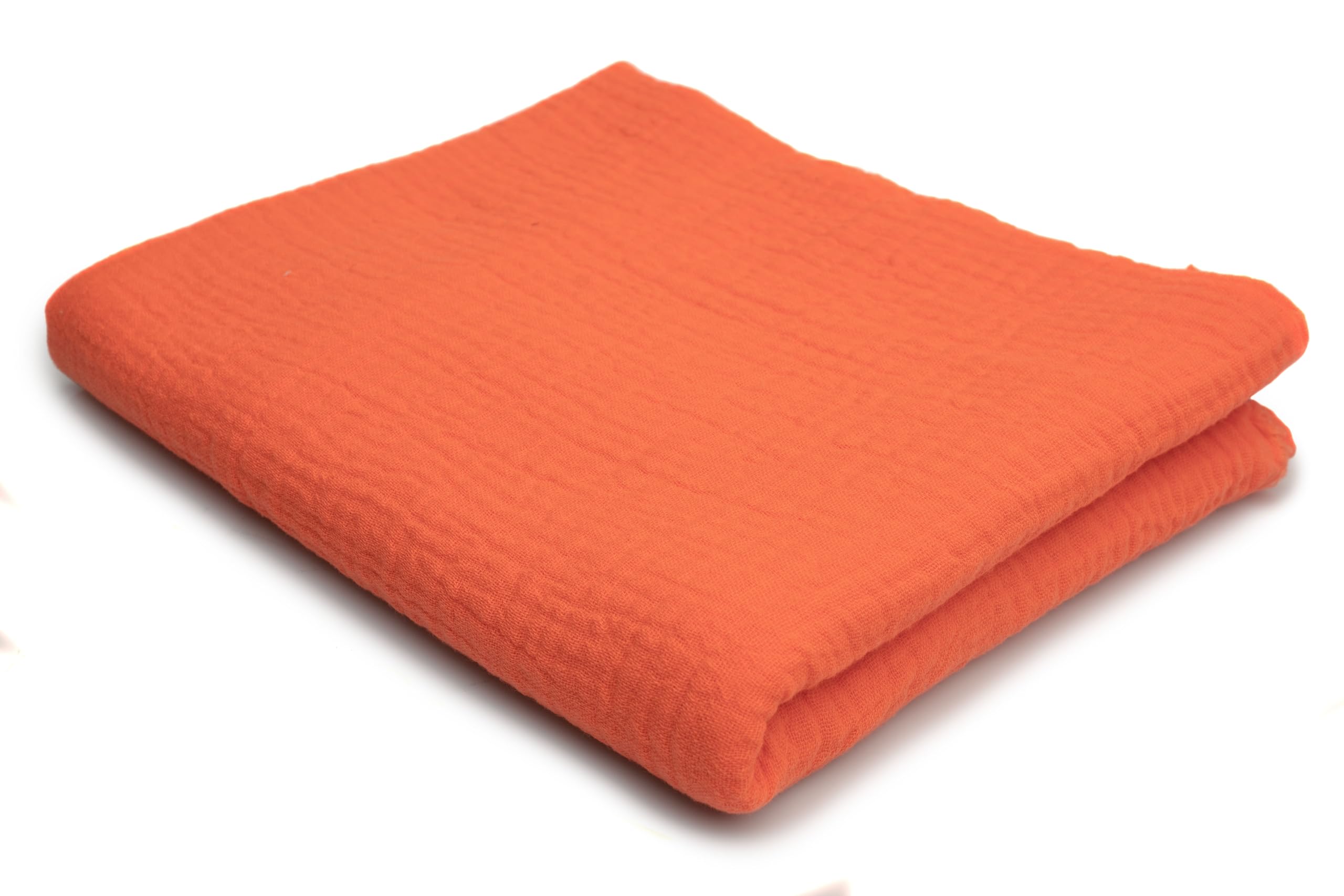 Cotton Muslin Double Gauze 50 x 130 cm (Mandarin) โ image 1