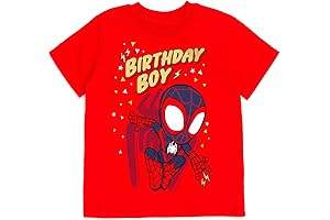 Miles Morales Birthday Shirt: Spidey Miles Morales Fan Birthday Party T-Shirt