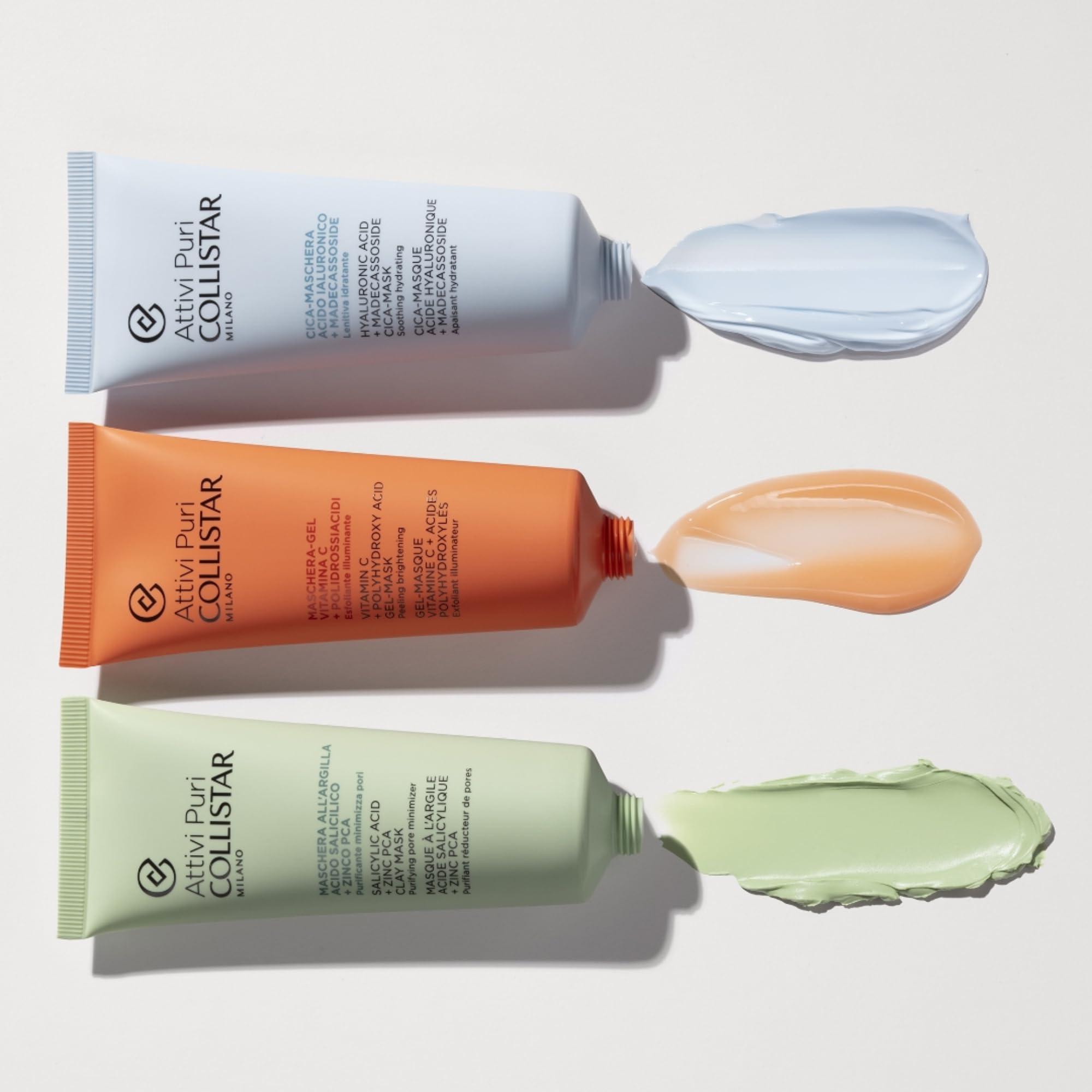 Collistar Tonerde-Maske Mit Salicylsäure, Porenverfeinernde Und Reinigende Creme-Maske, Reduziert Unreinheiten Und Mattiert Die Haut, Angereichert Mit Zink Pca, 75 ml