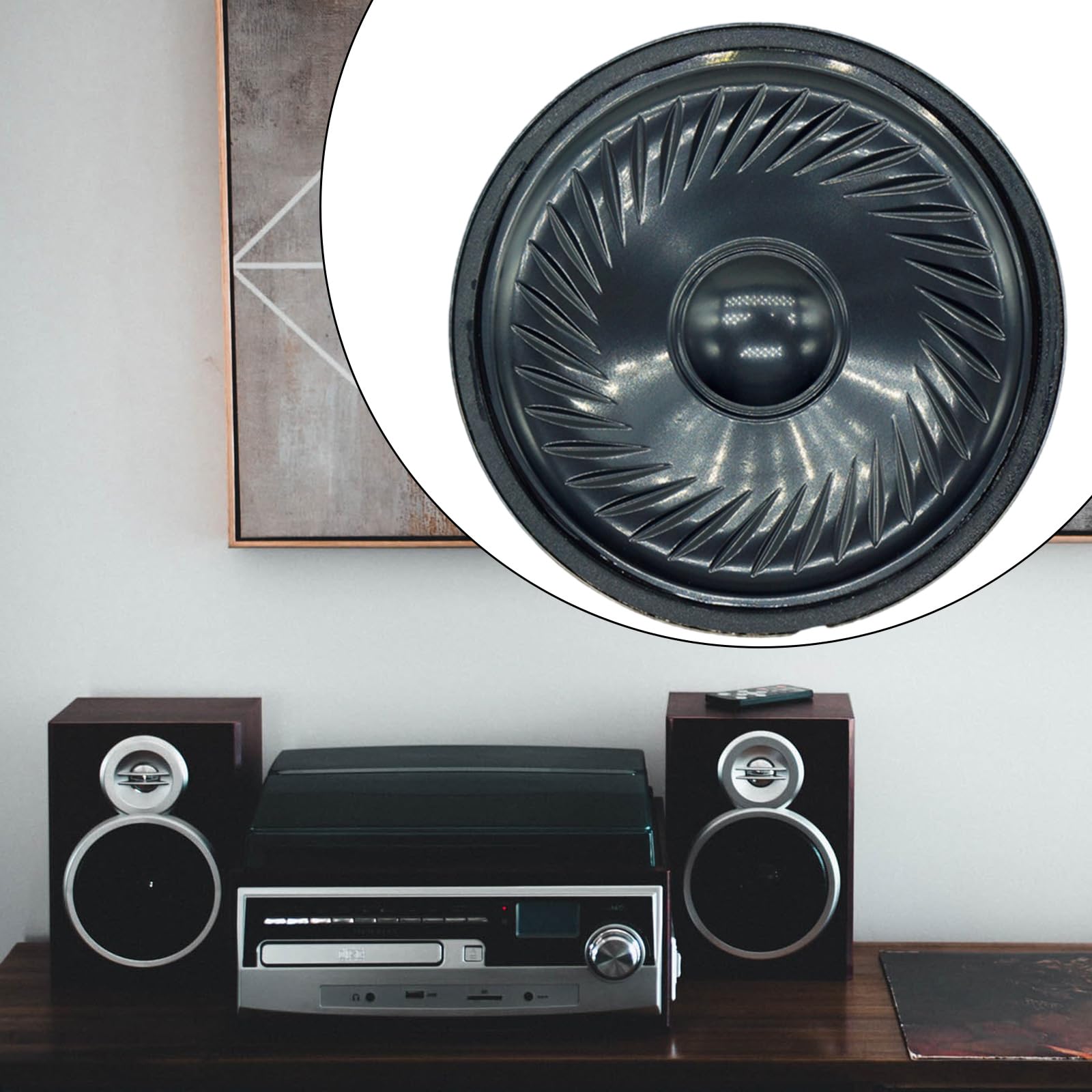 Altoparlante 8Ohm 0.5W Con Magnete Interno - Involucro Alluminio, Per DIY Audio E Dispositivi Domestici