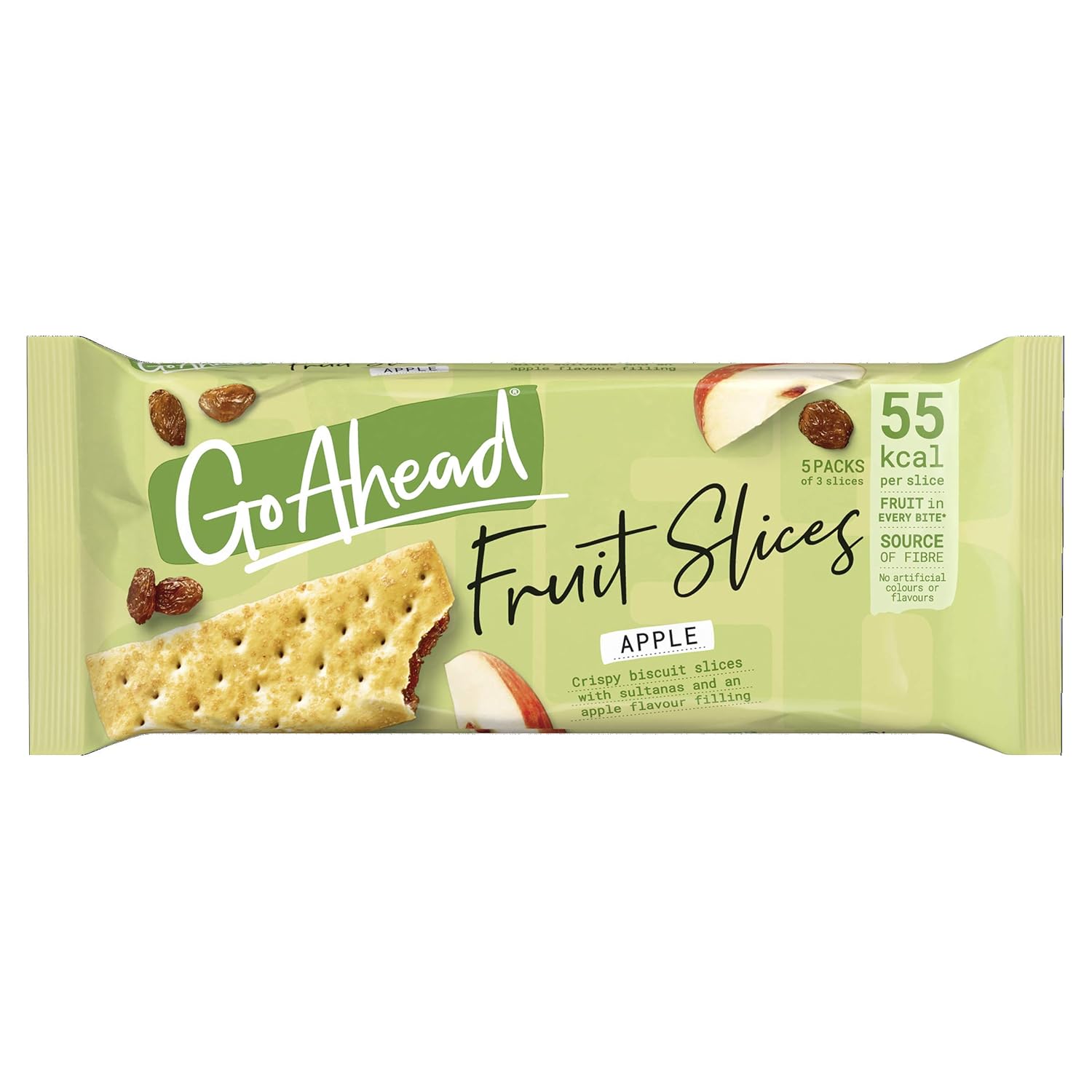 Go Ahead Crispy Fruit Apple 3 Slices, 218 g