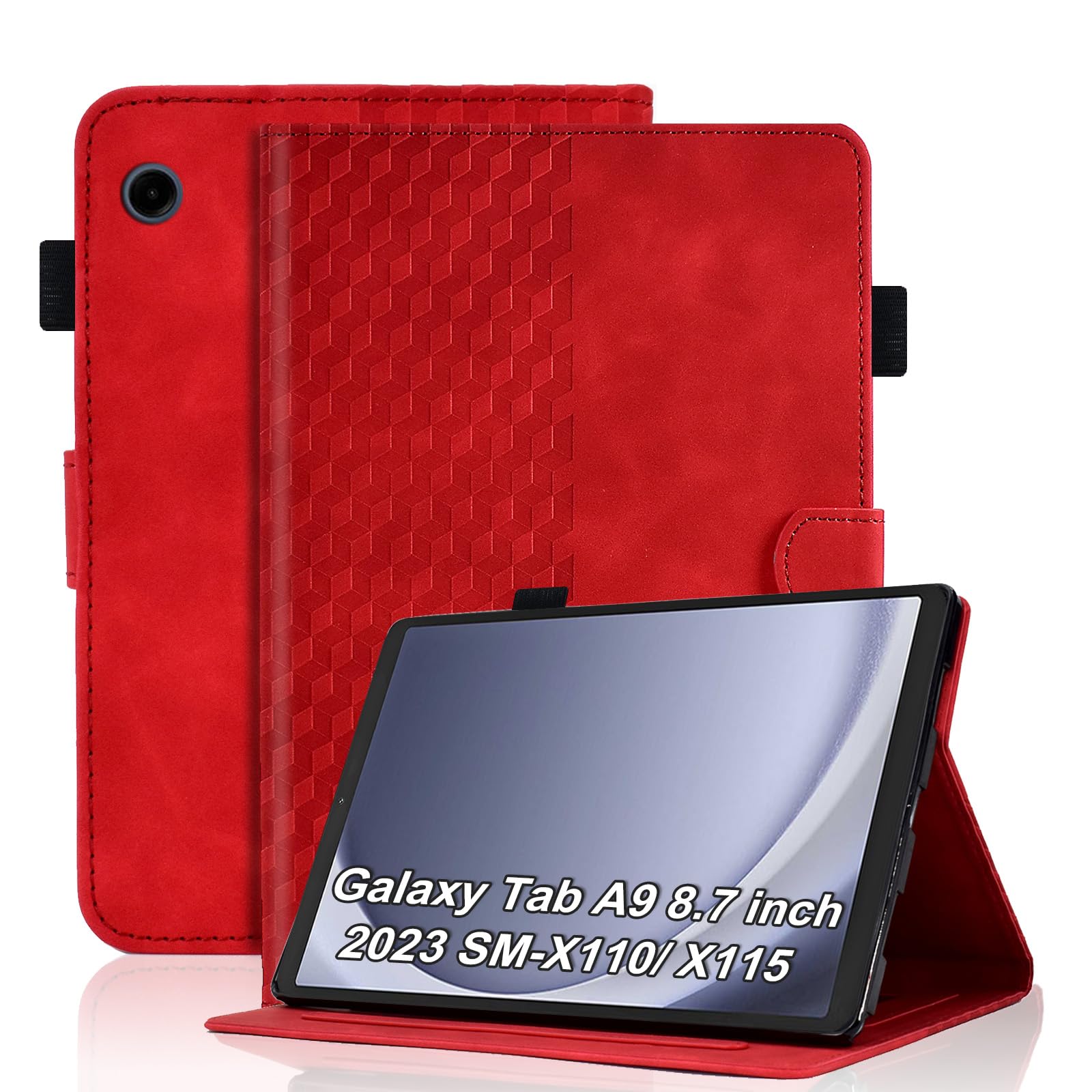 Case for Honor Pad X8a 11 Inch Tablet 2024 Protective Case Premium Leather Folio Smart Case with Auto Sleep/Wake Pen Holder Card Slot for Honor Pad X8a- Dark Green — view 54