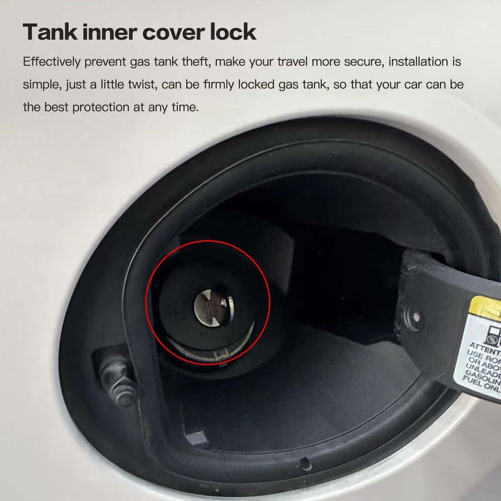 Amazon.com: 8U5Z-9C268-B Locking Fuel Cap, Upgraded Filler