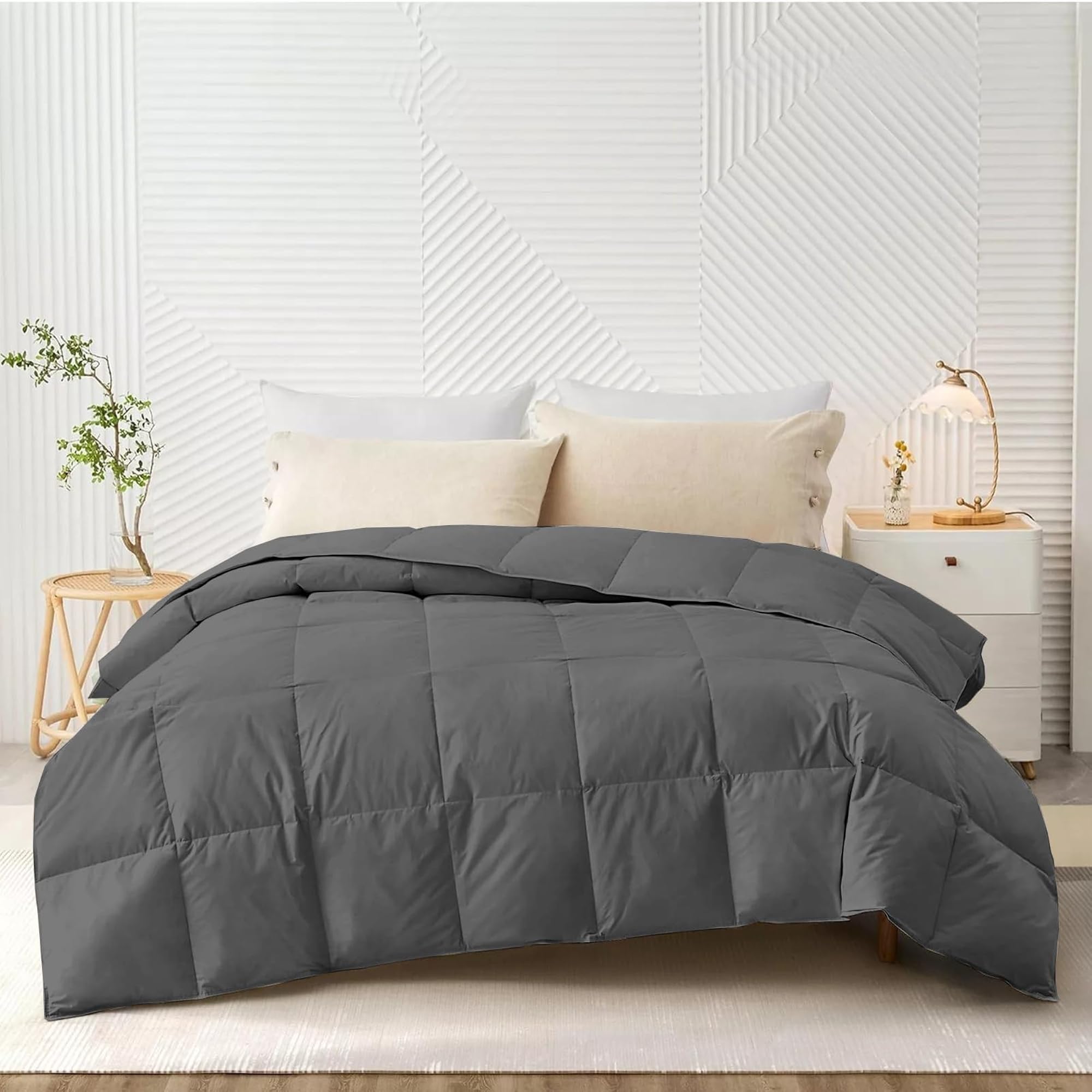 100 GSM All Season Comforter Double Bed Comforter, Soft & Fluffy